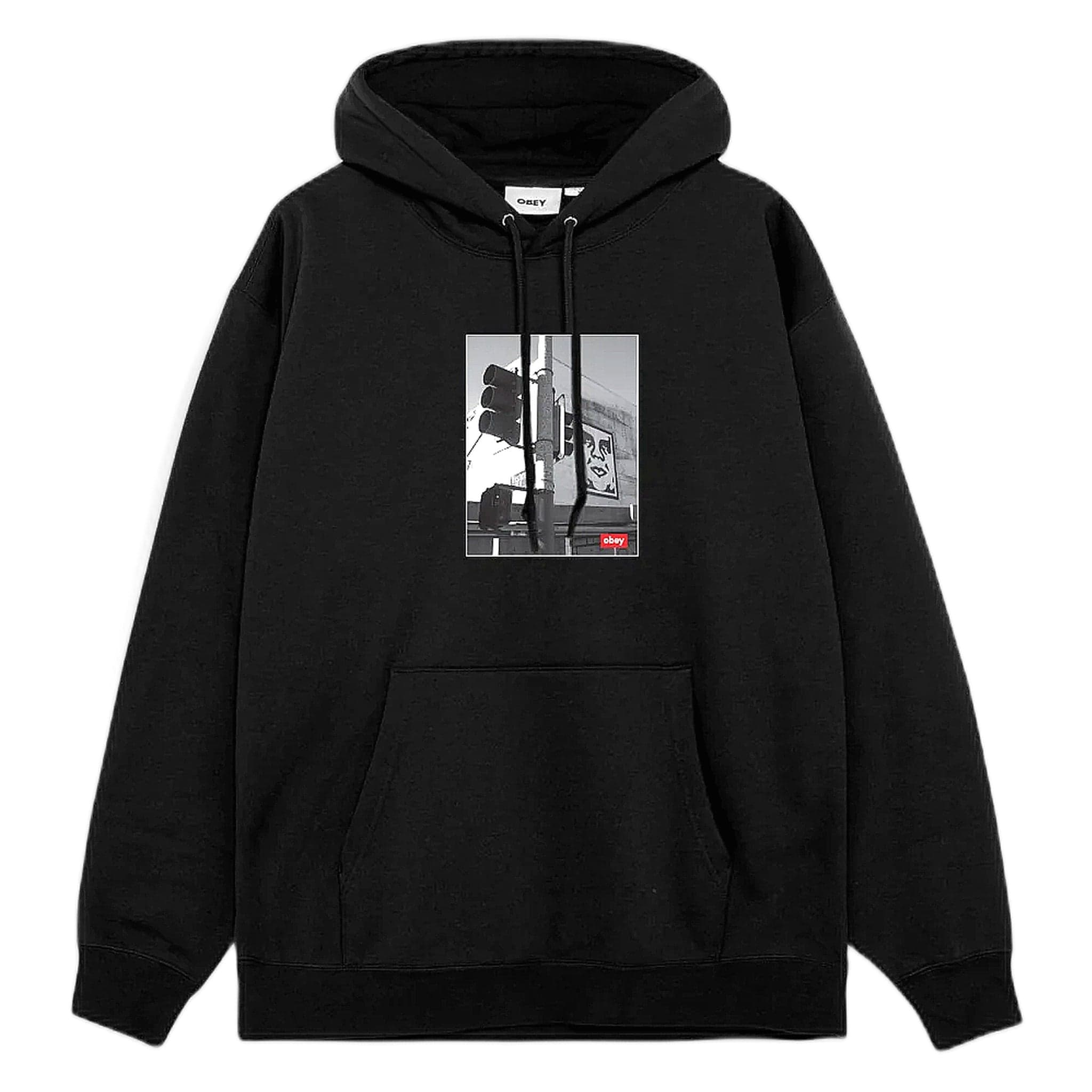 phenol Obey los angeles photo fleece - black