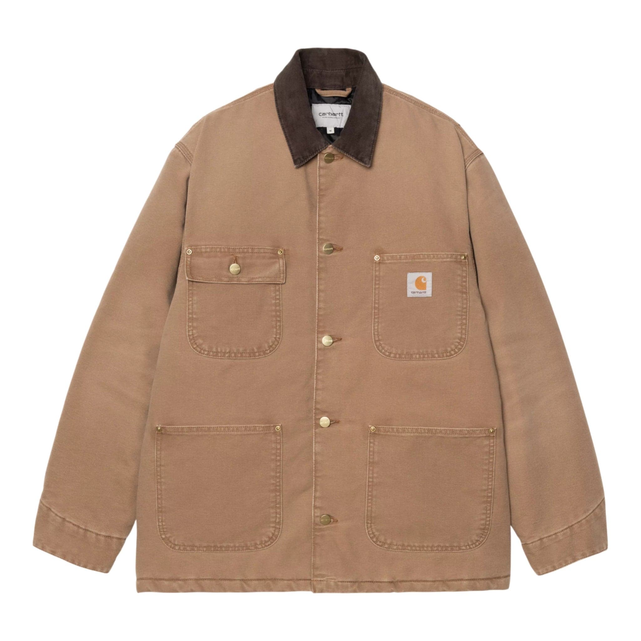 carhartt jacket og chore coat - hamilton brown / tobacco stone