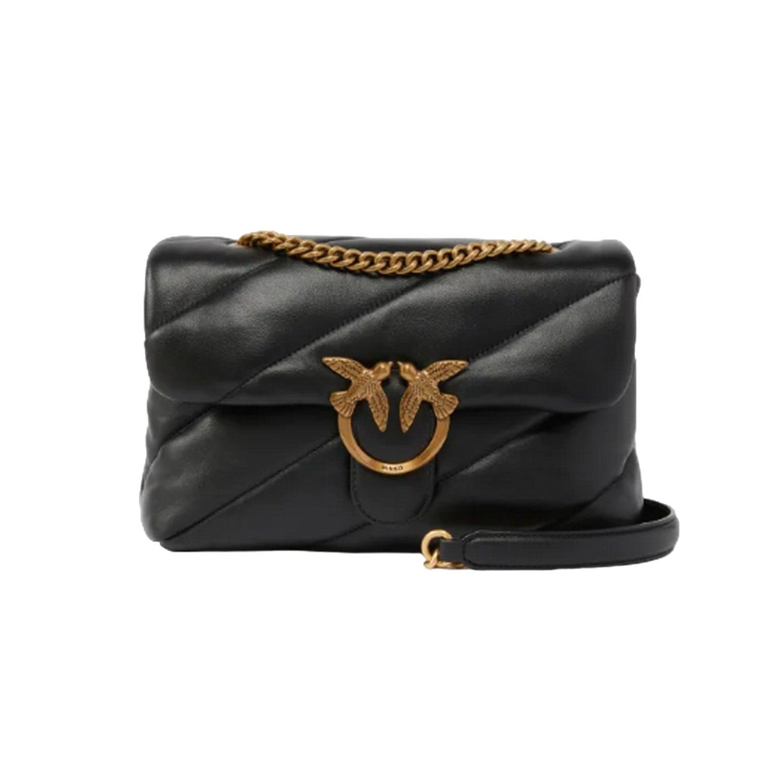 shoulder bags woman Pinko - love puff classic cl sheep - black