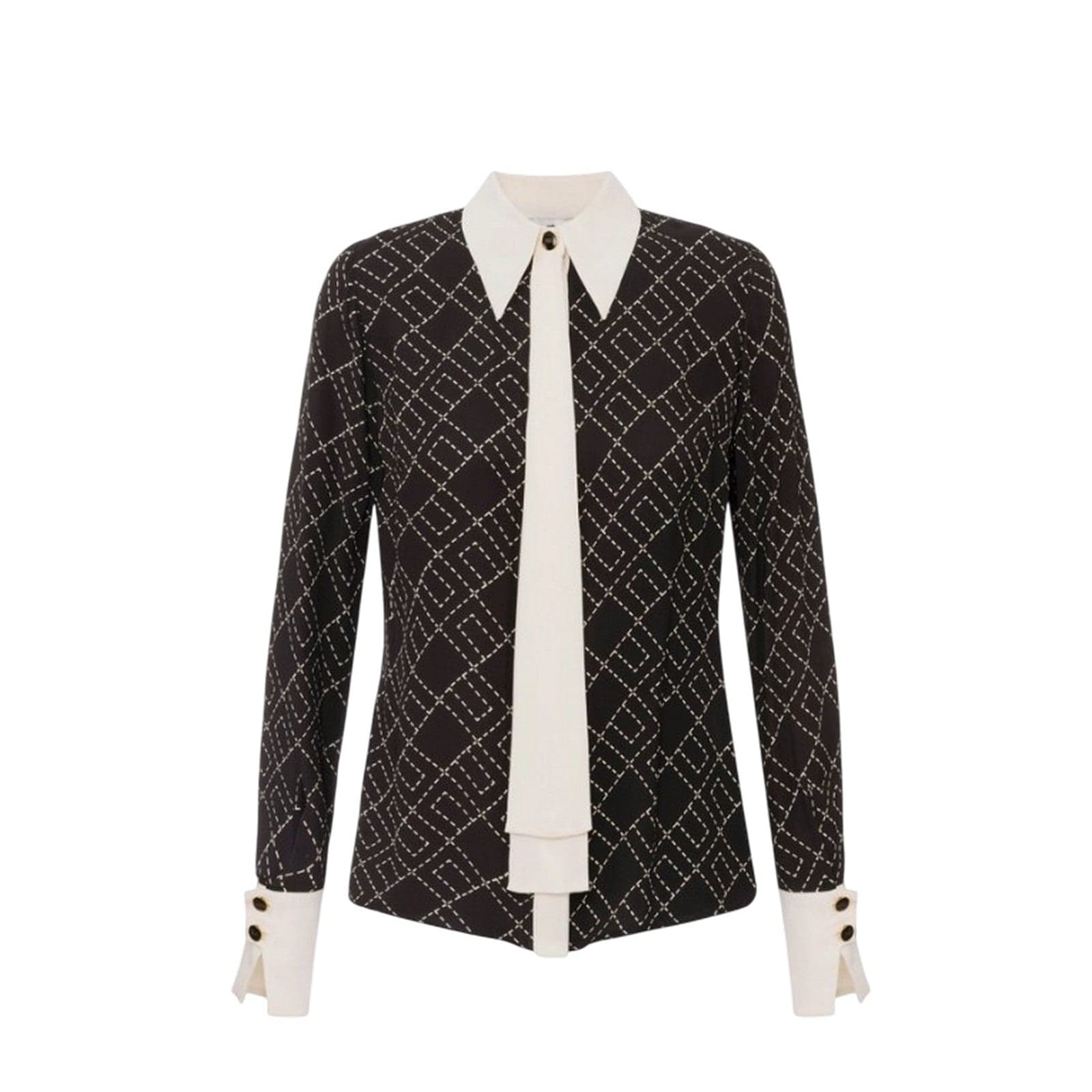 women's shirts Elisabetta Franchi - shirt - multicolor
