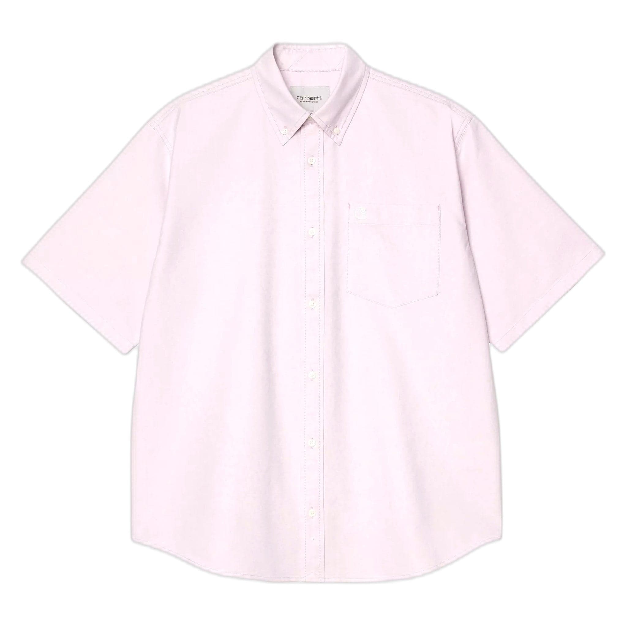 Shirt shirt Carhartt Wip s/s braxton shirt - gentle purple / wax