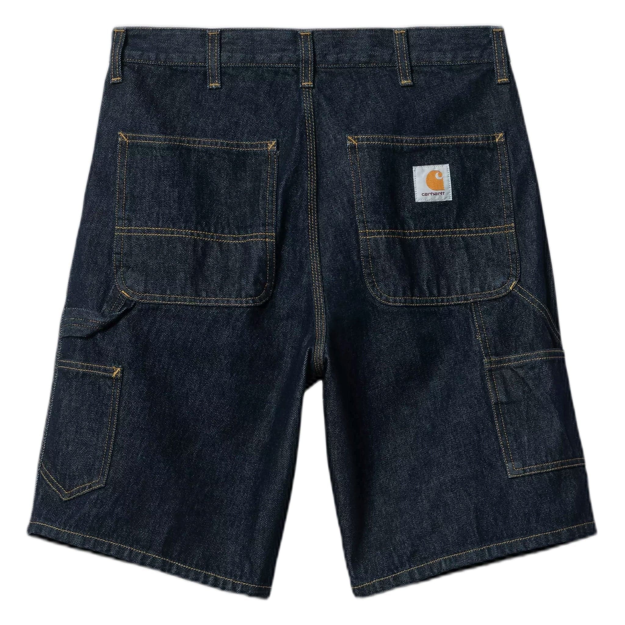 bermuda Carhartt Wip single knee short - blue rinsed