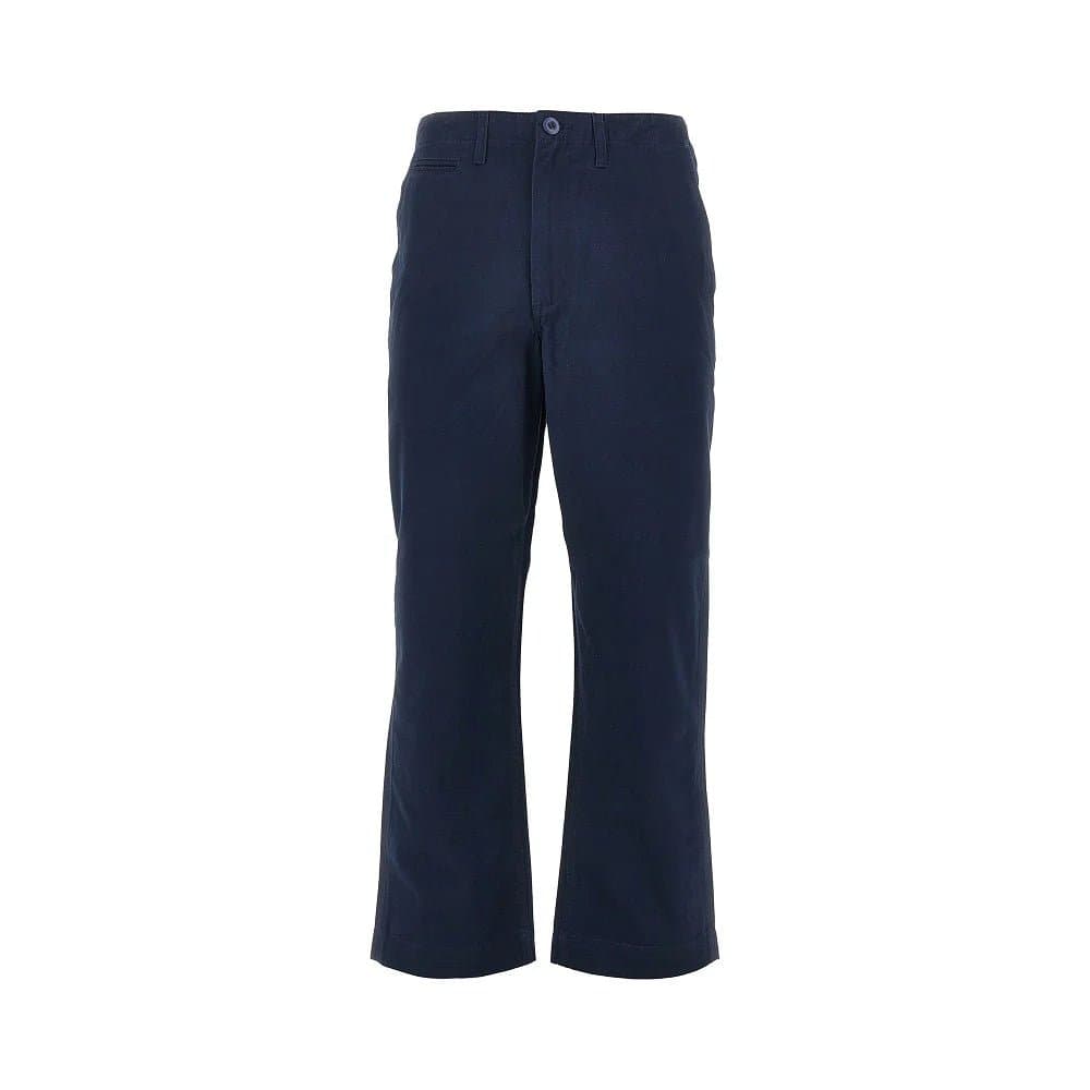 pantalone roy roger's chino adrian gabardine - blue