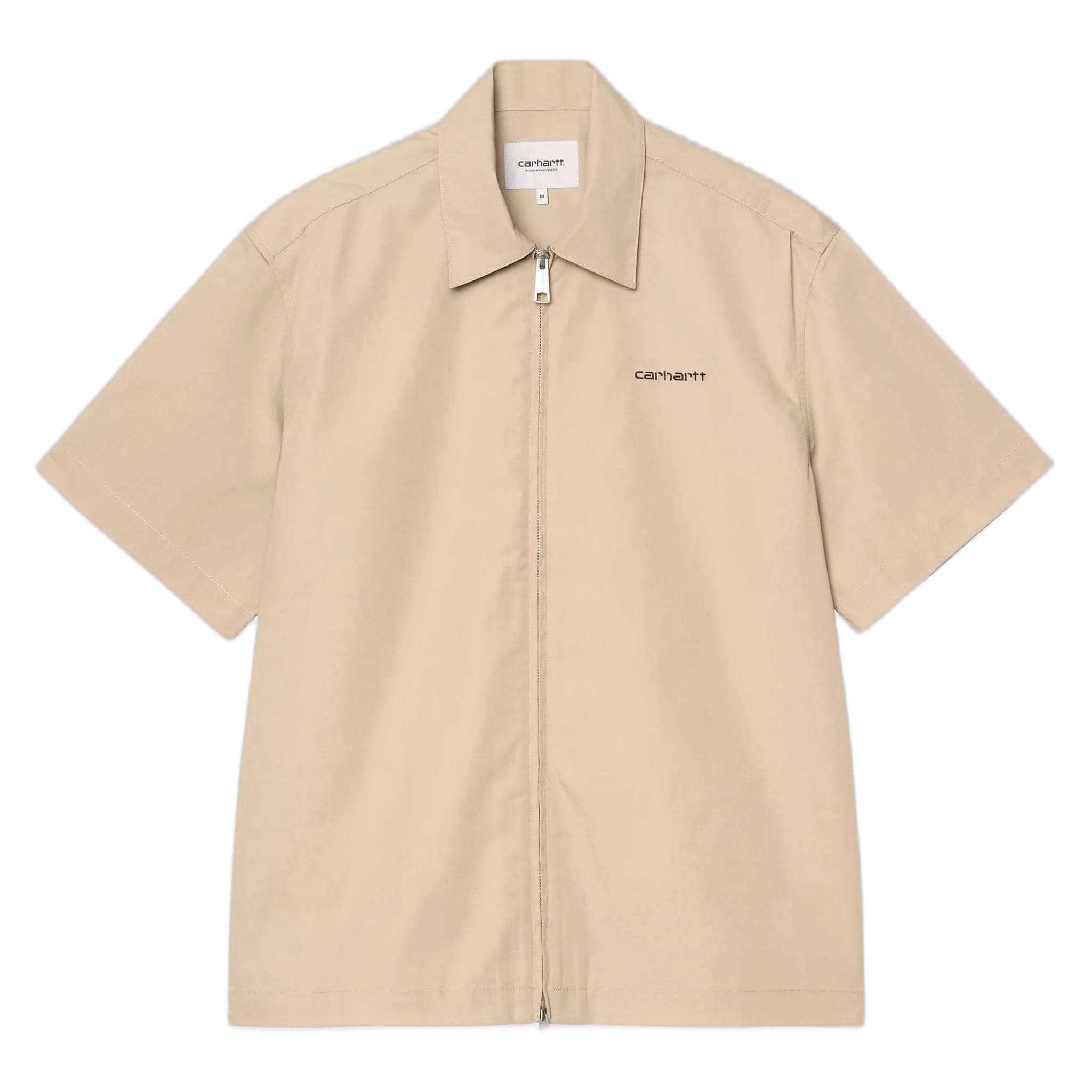 Shirt shirt Carhartt Wip s/s postal zip shirt - iroko / black