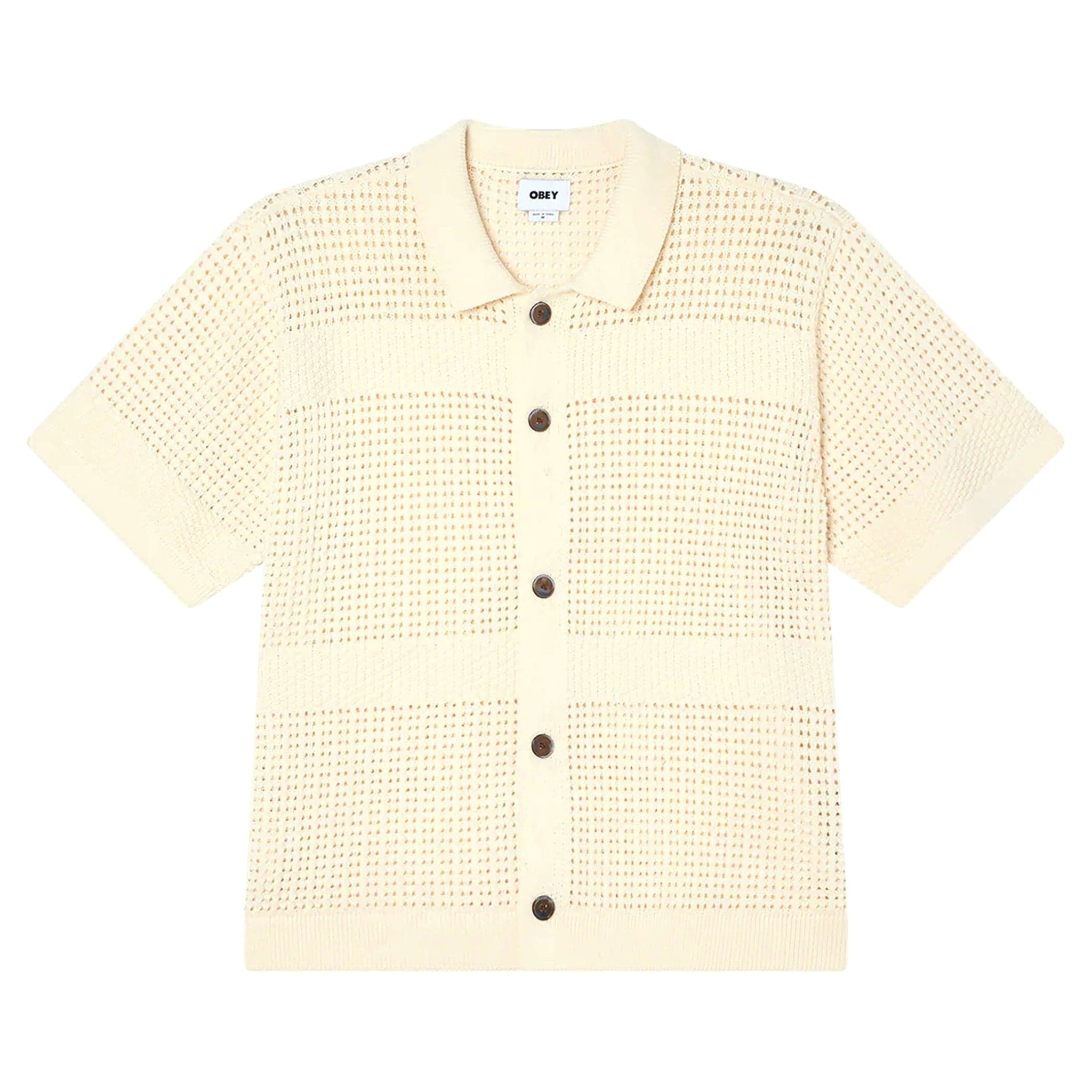 Shirt shirt Obey zach sweater shirt - unbleached