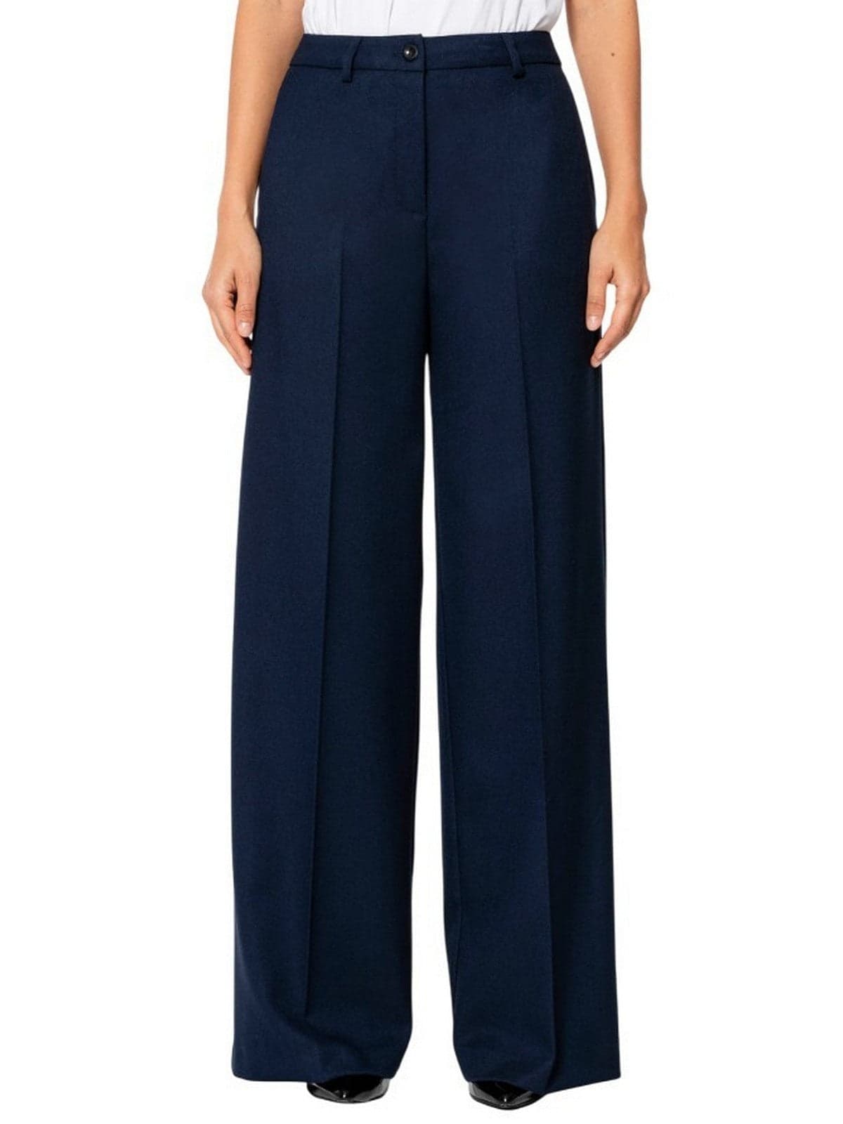 Women's trousers rue•8isquit - diagonal palace - blue