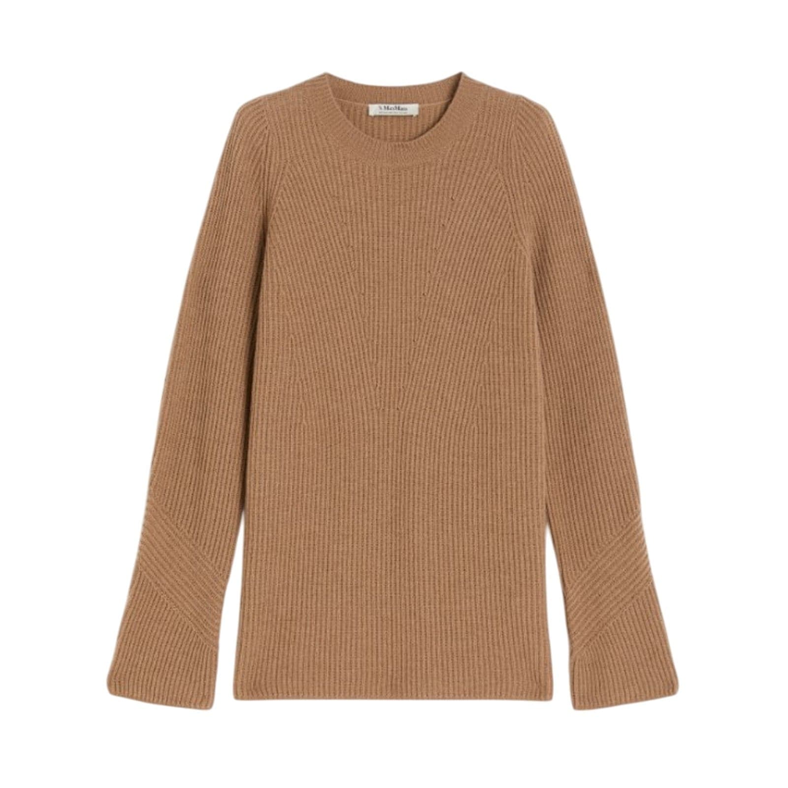 canoes and top woman Max Mara - Molveno - camel
