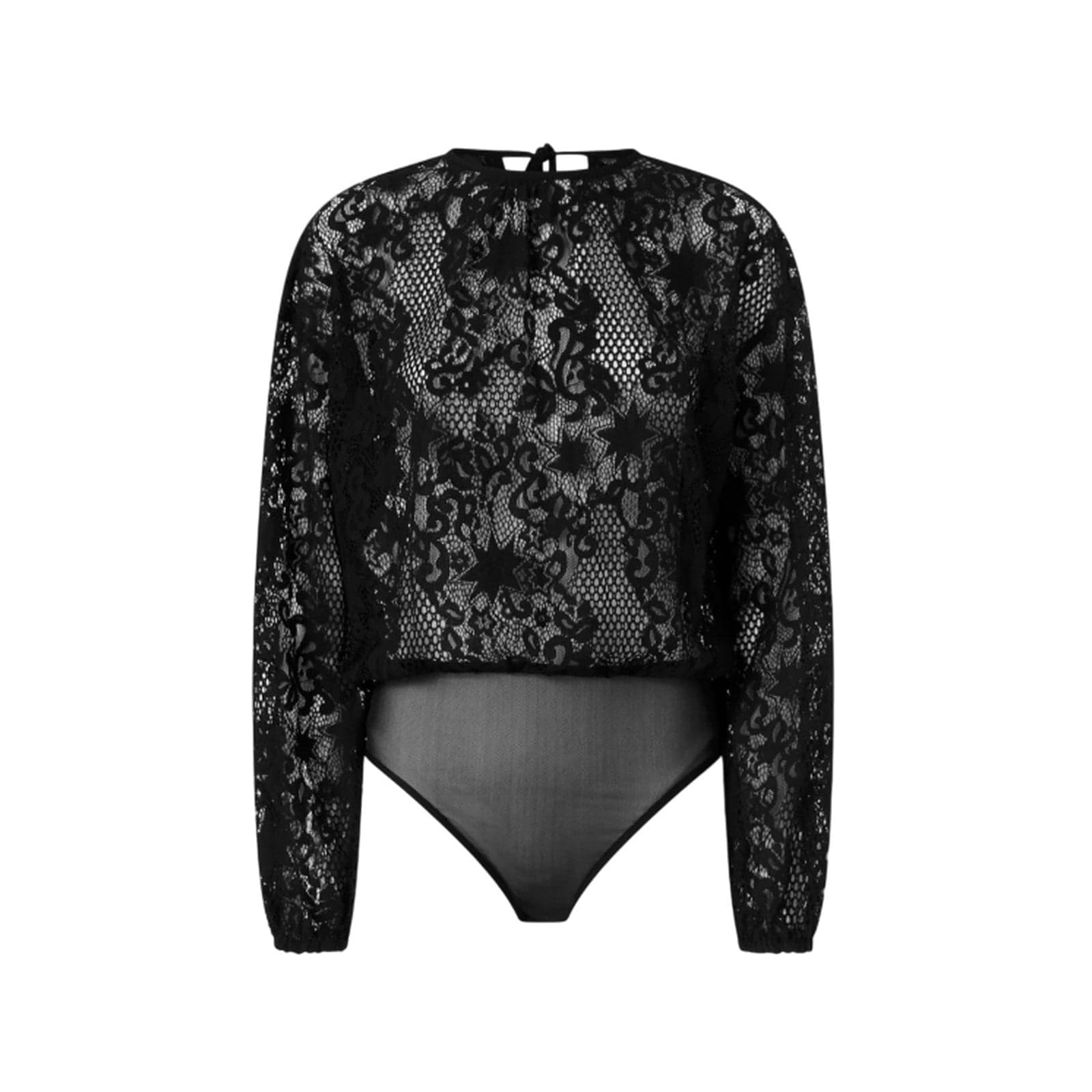 woman body Pinko - bolognese body lace - black
