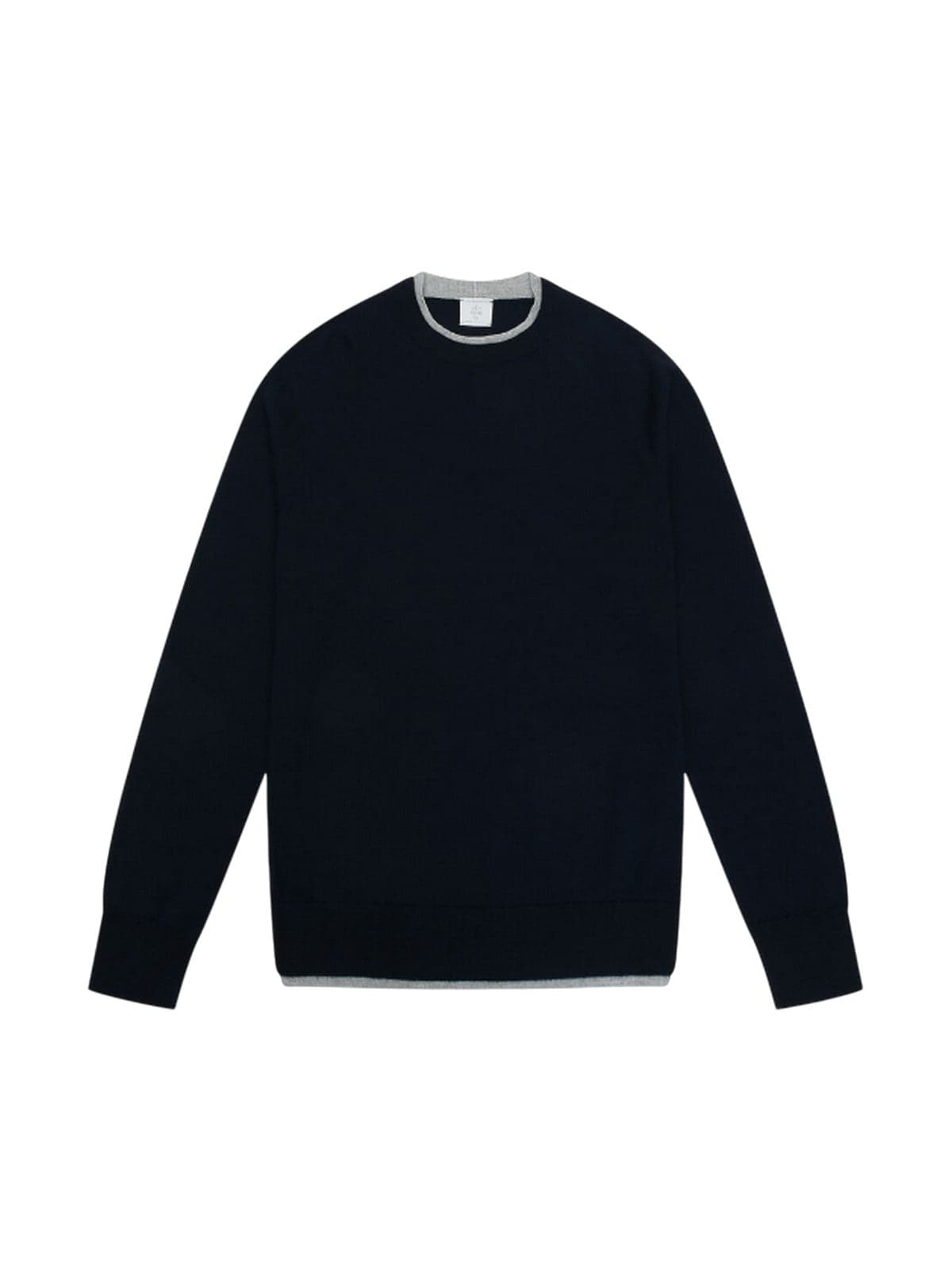 shirts man Eleventy - Crewneck knit - blue