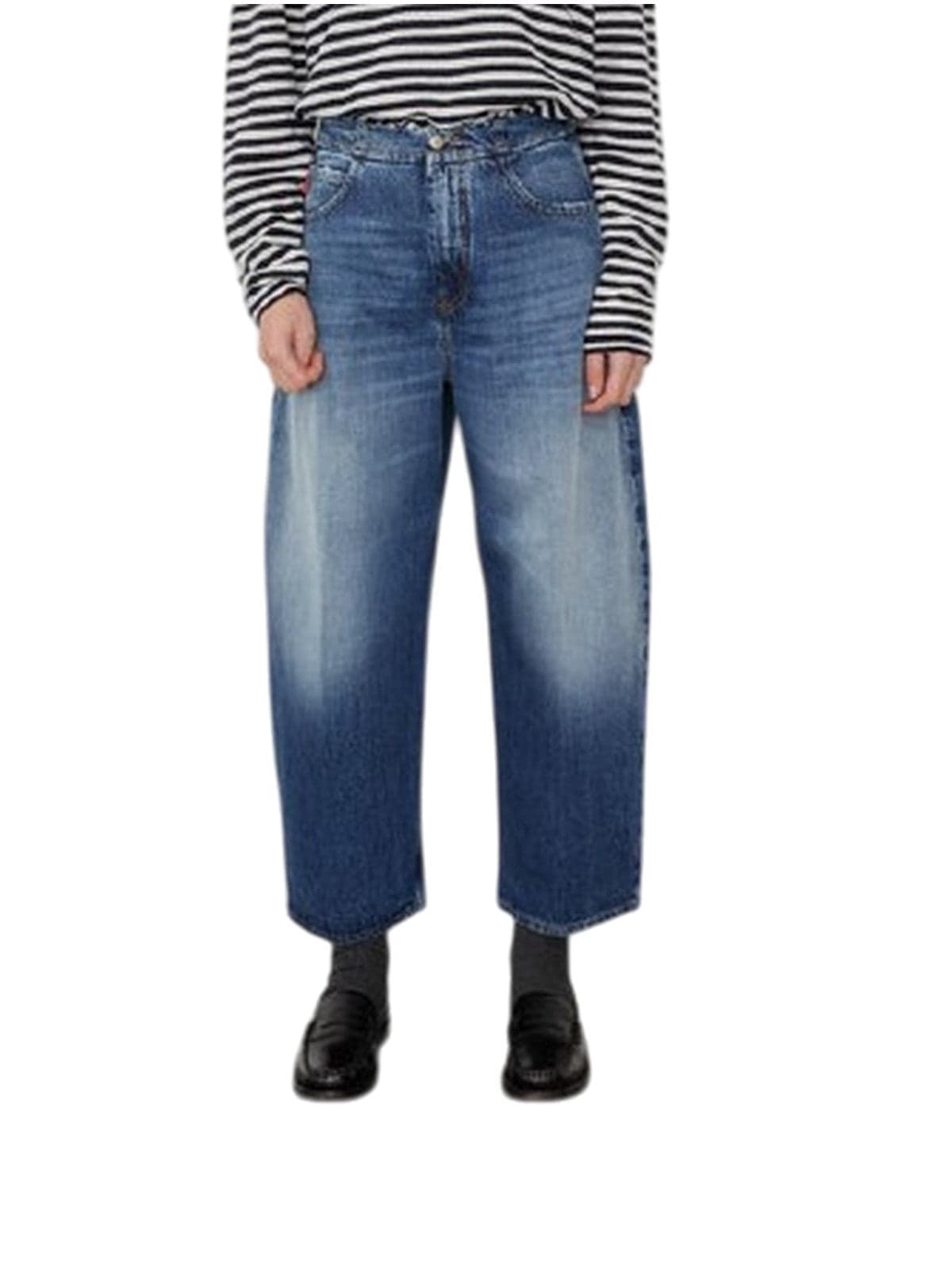 jeans woman (+) People - marion - denim