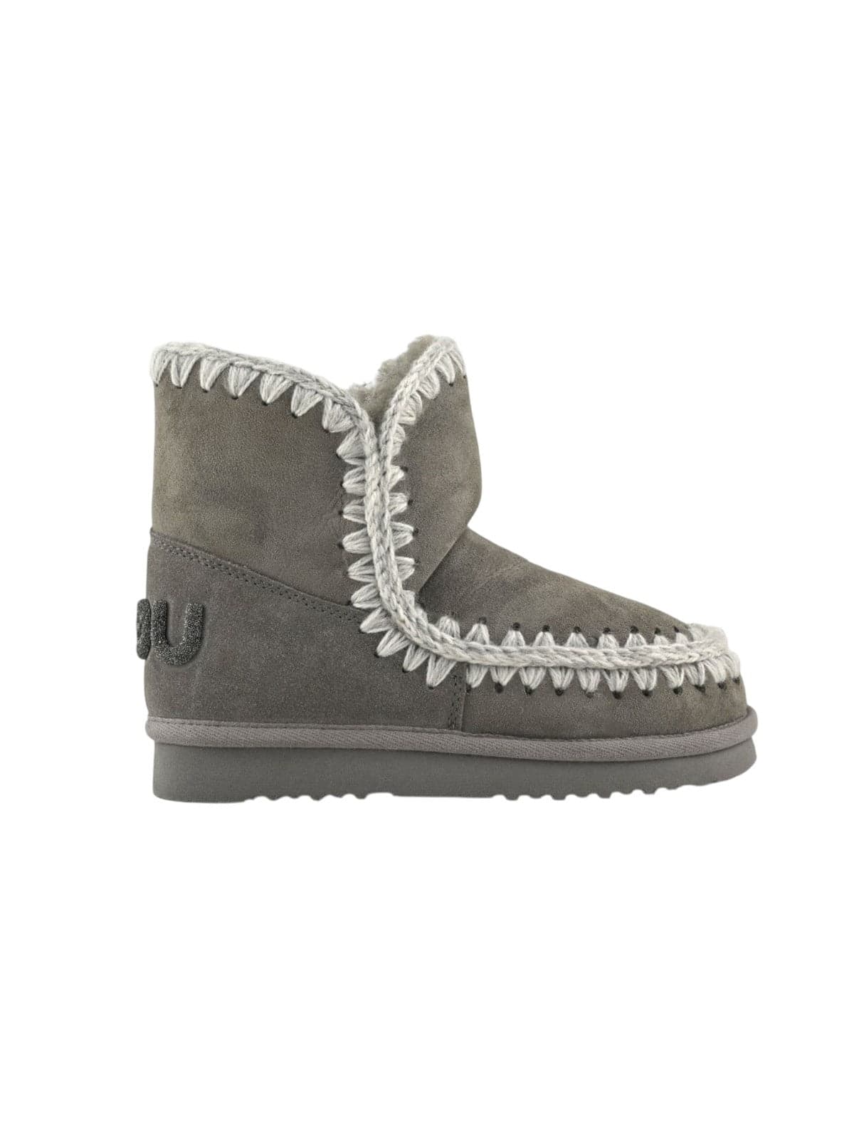 Women's boots Mou - eskimo 18 glitter logo - grey