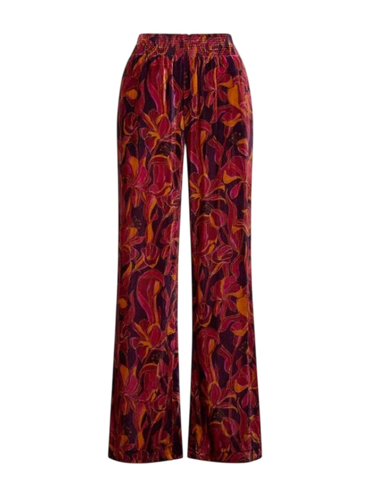 trousers woman mischief - trousers lily - burgundy