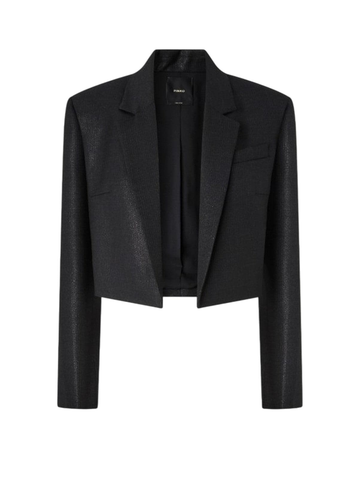 women's jackets Pinko - eliana spencer gessato lurex - black