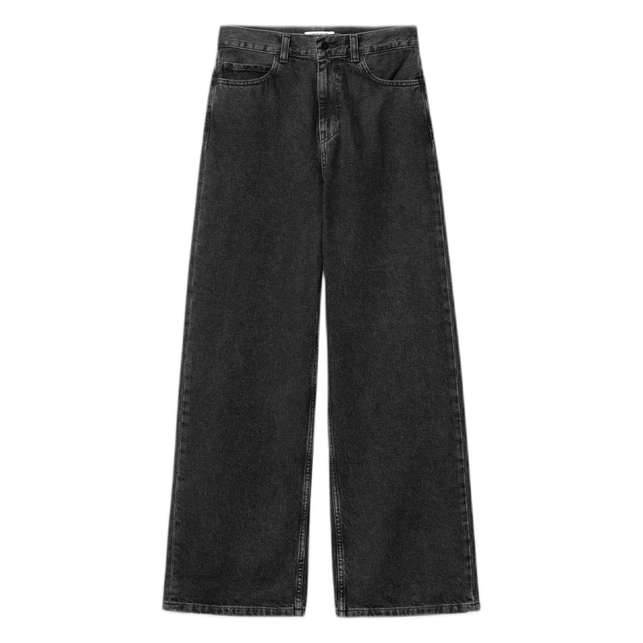 jeans jeans Carhartt Wip w' jane pant - black heavy stone wash