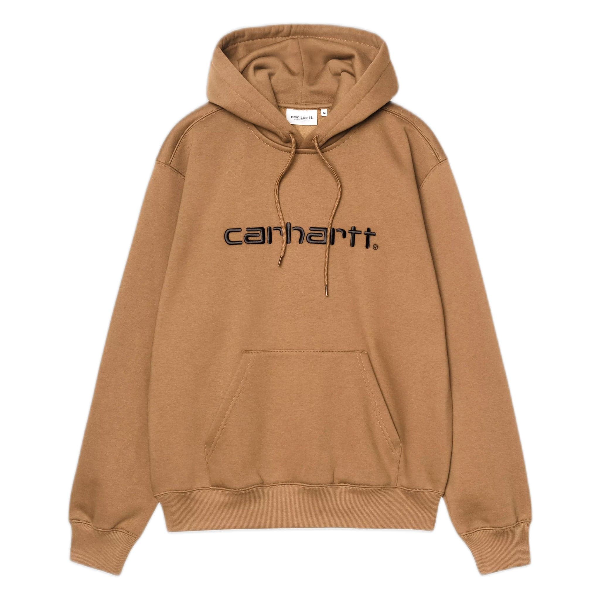 phenol Carhartt Wip hooded carhartt sweatshirt - wip h brown / black