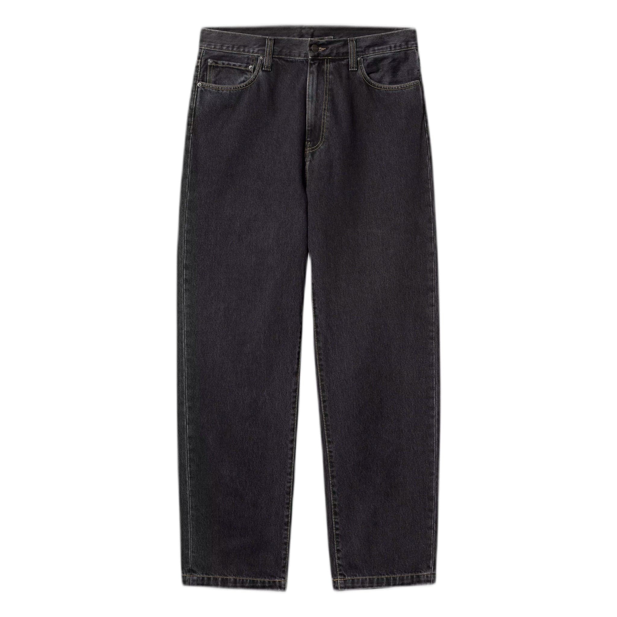 jeans jeans Carhartt Wip aaron pant - black stone wash