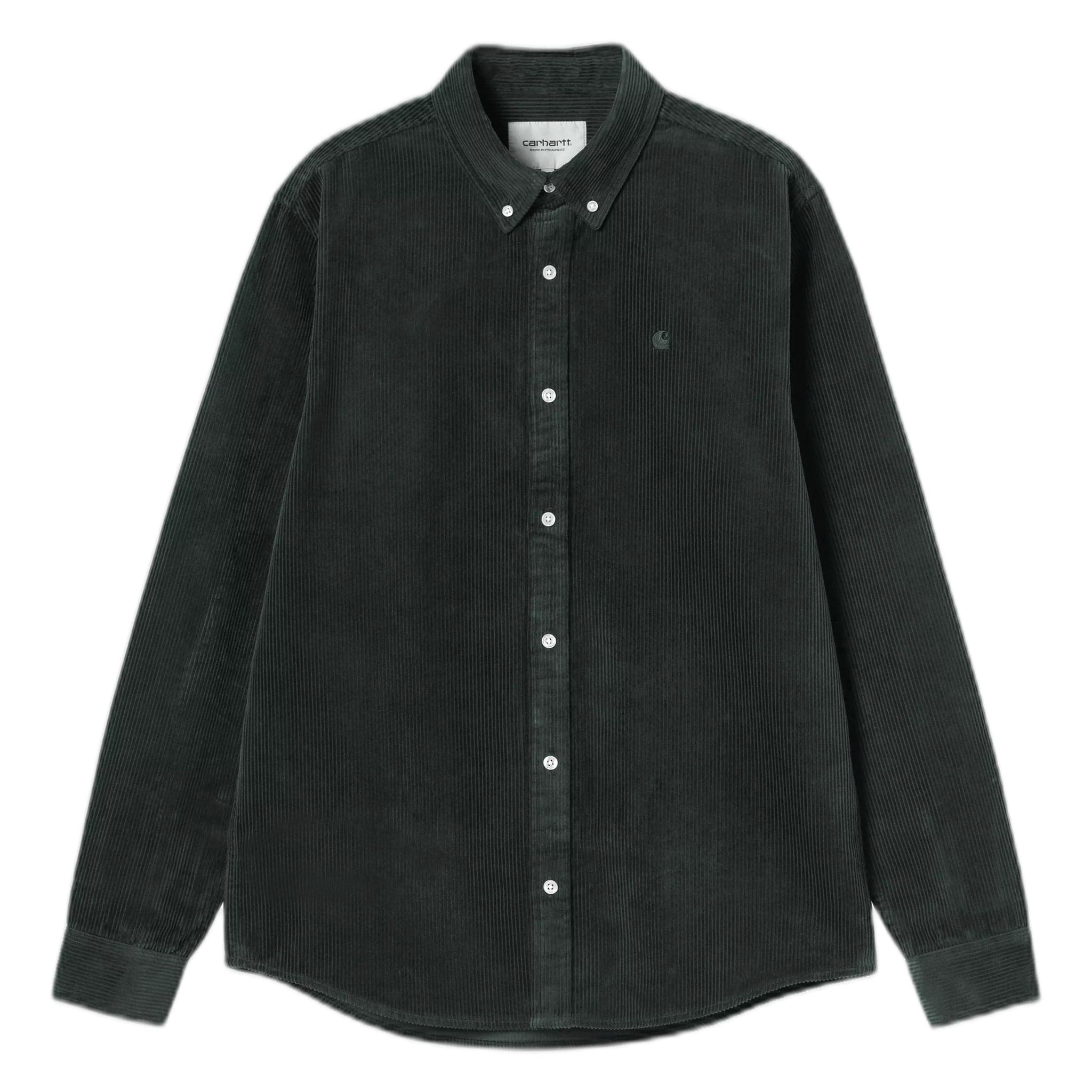 Shirt shirt Carhartt Wip l/s madison cord shirt - raven
