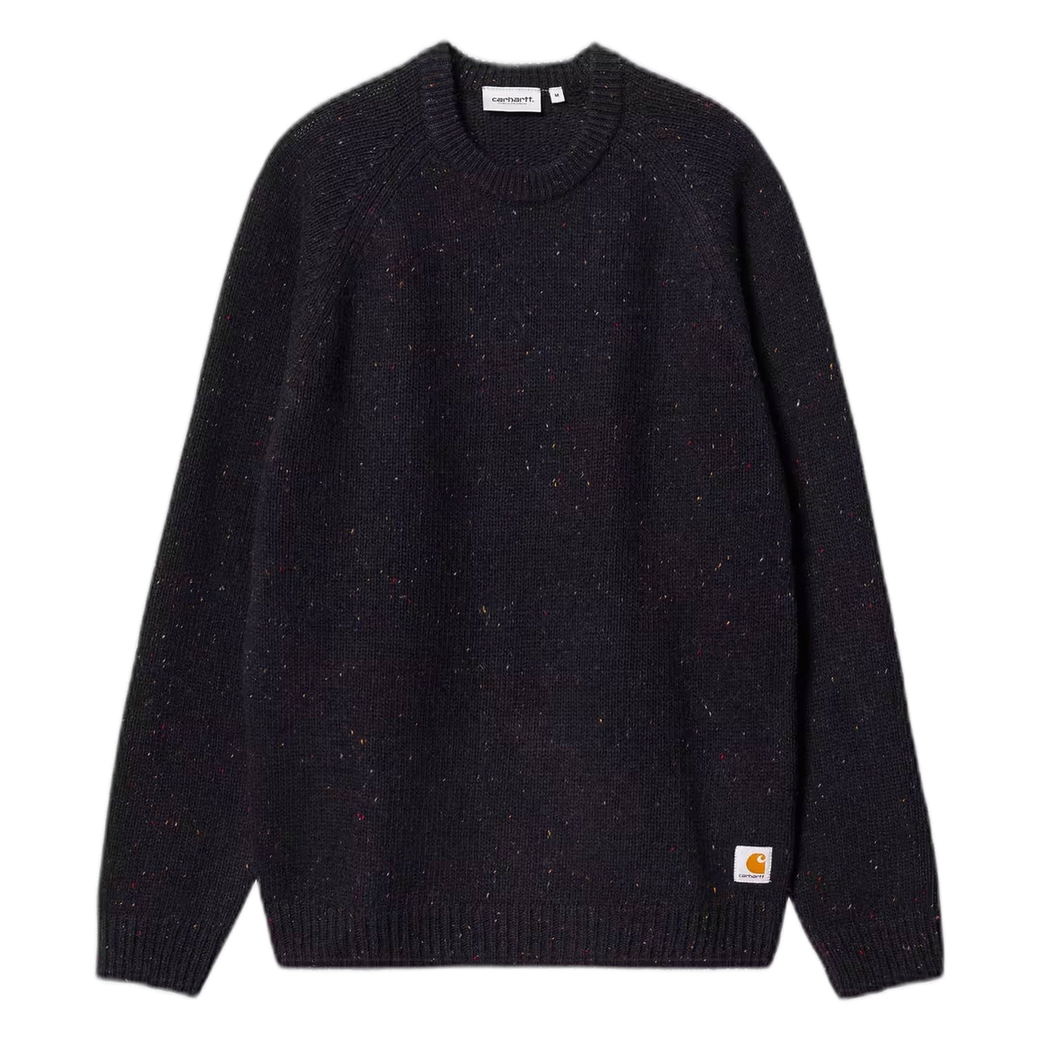 sweater Carhartt Wip anglistic sweater - speckled dark navy