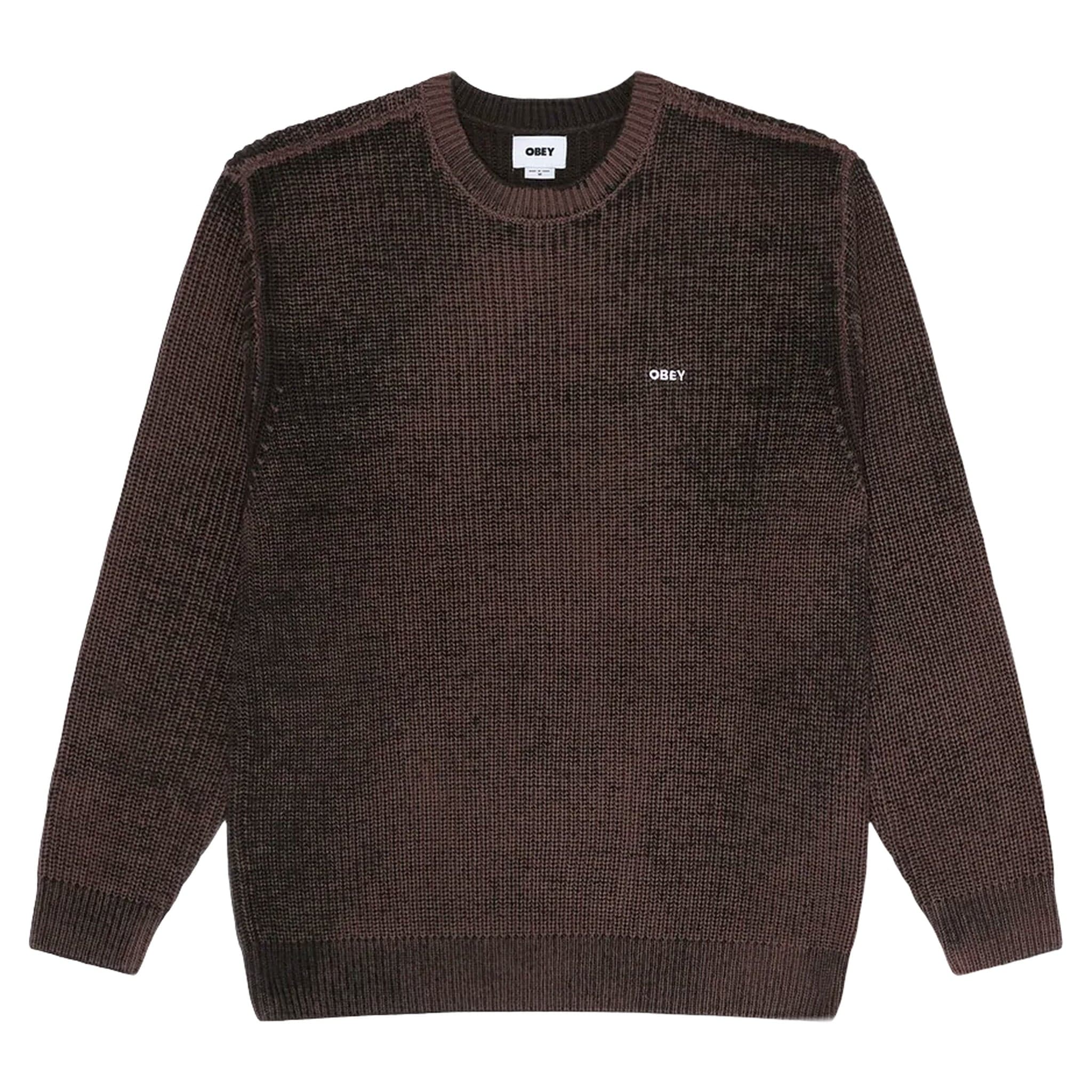 sweater Obey spray effect sweater - morel multi