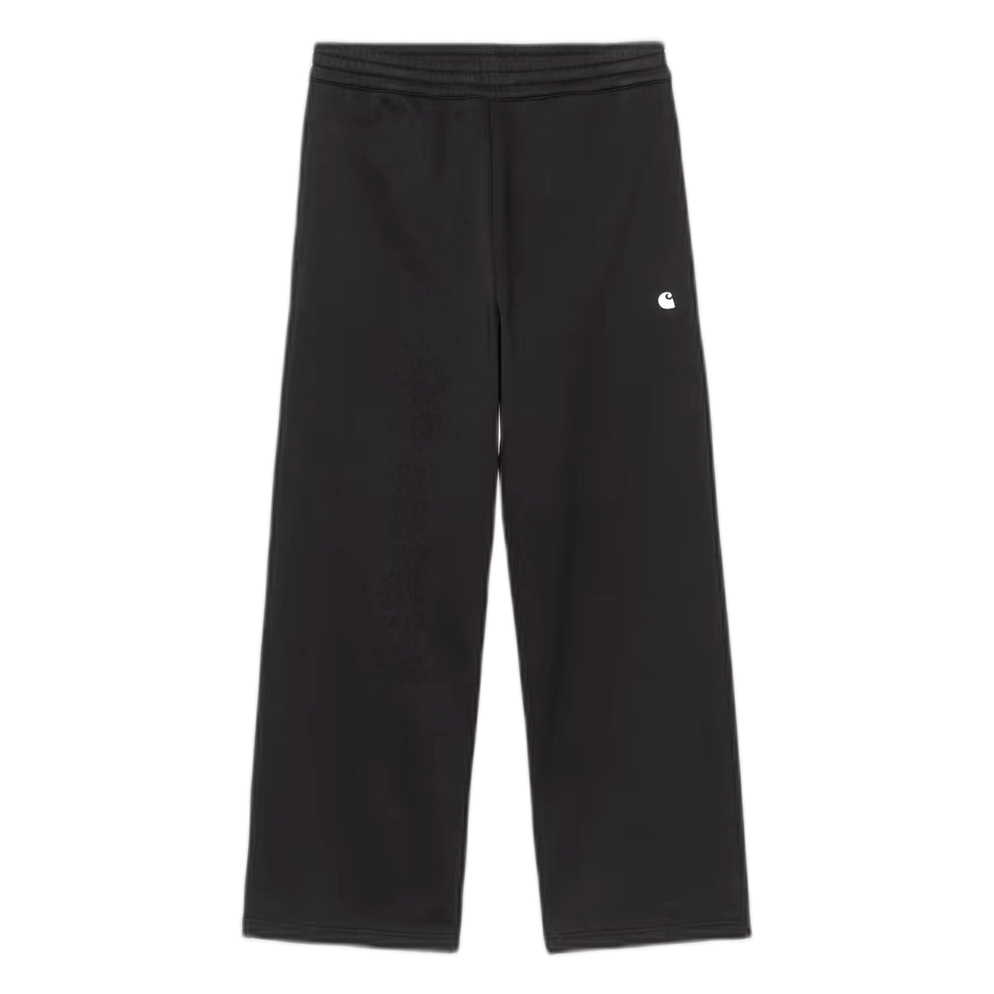pants trousers Carhartt Wip mack sweat pant - black / wax