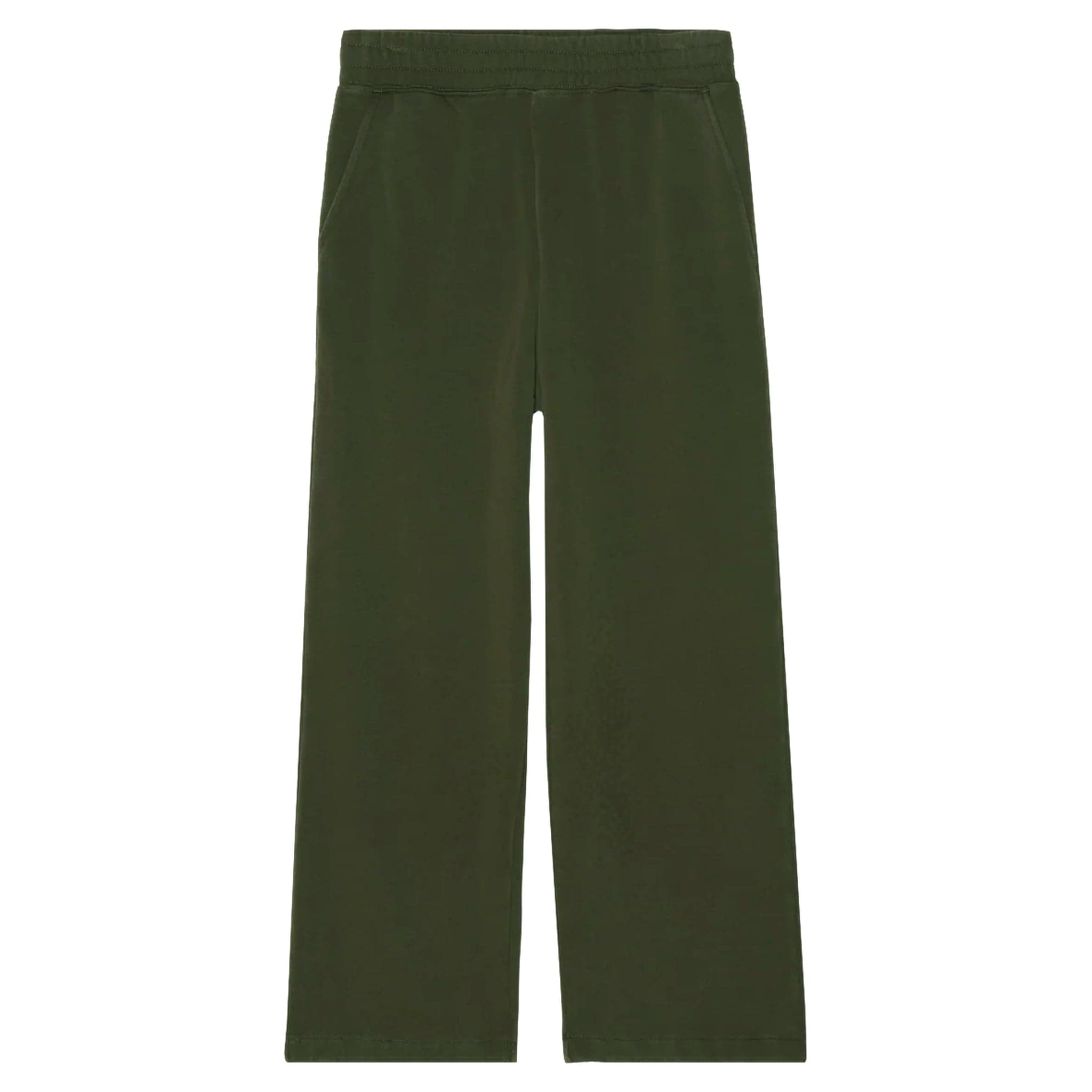 pants trousers Obey post sweatpant - dusty black olive