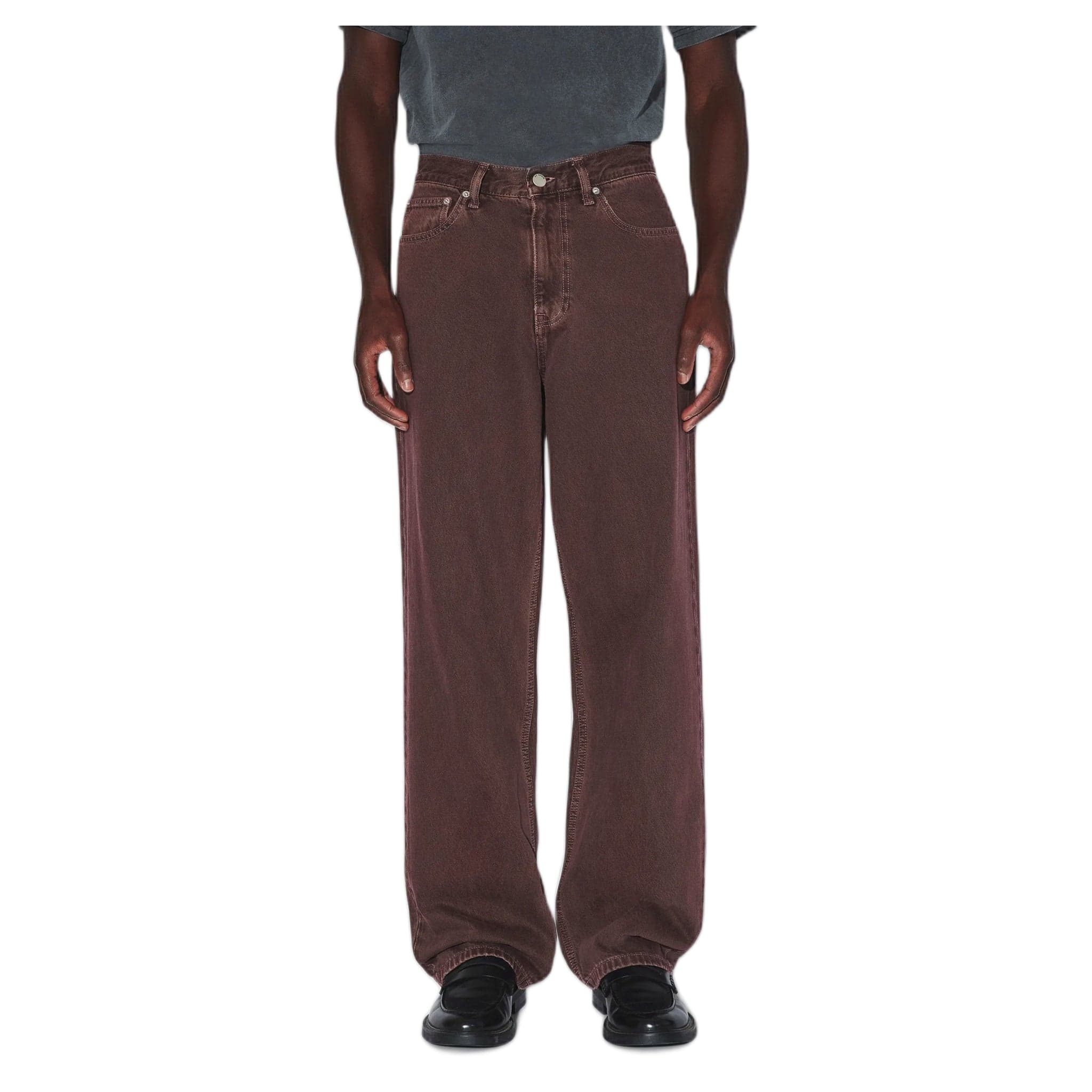 jeans dr.denim omar relaxed - washed aubergine