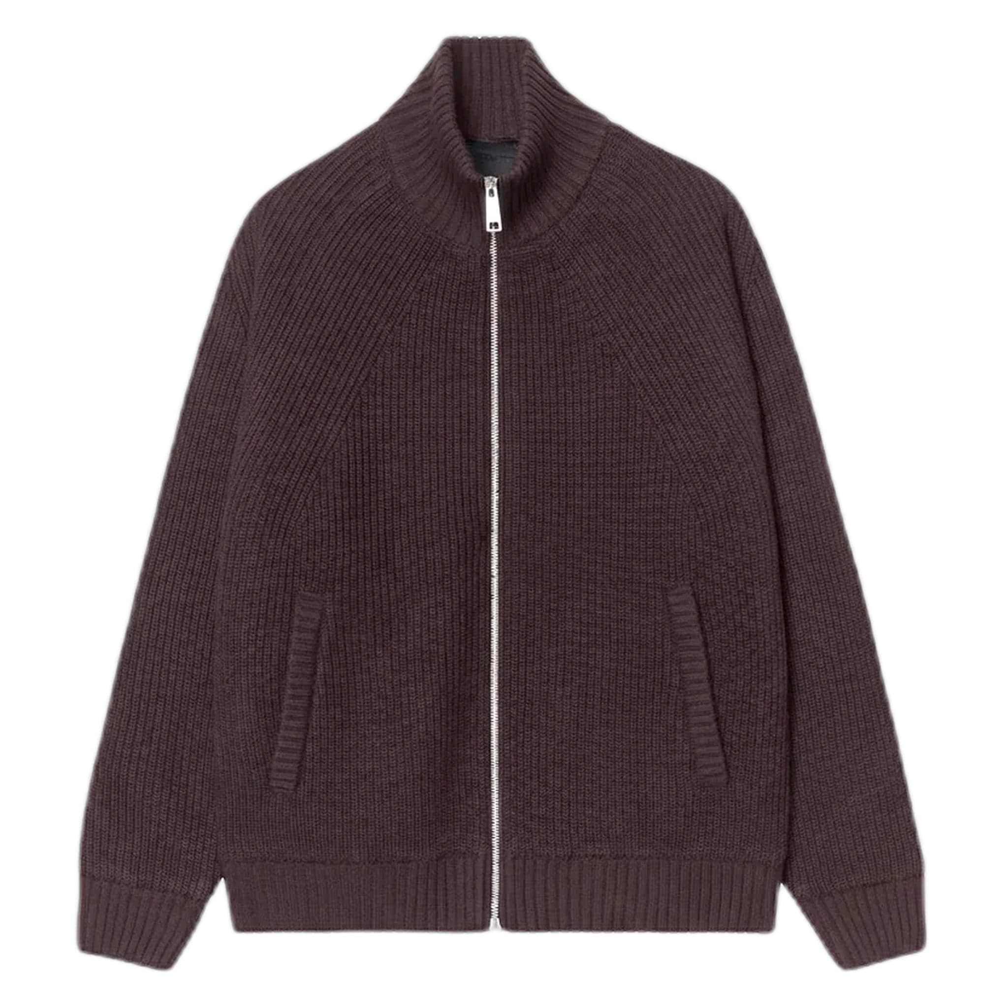 jacket Carhartt Wip banley sweater jacket - palisander