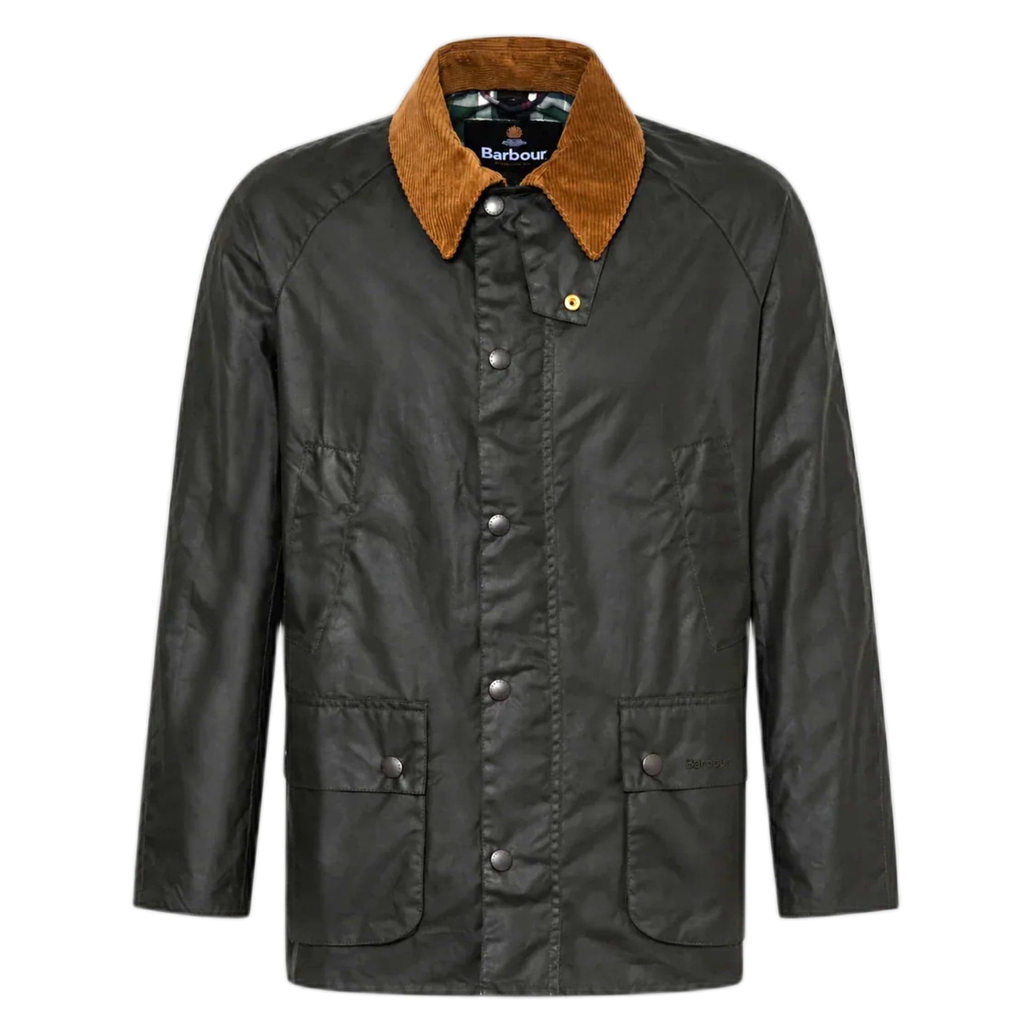 jacket Barbour festive ashby wax jacket - sage / evergreen