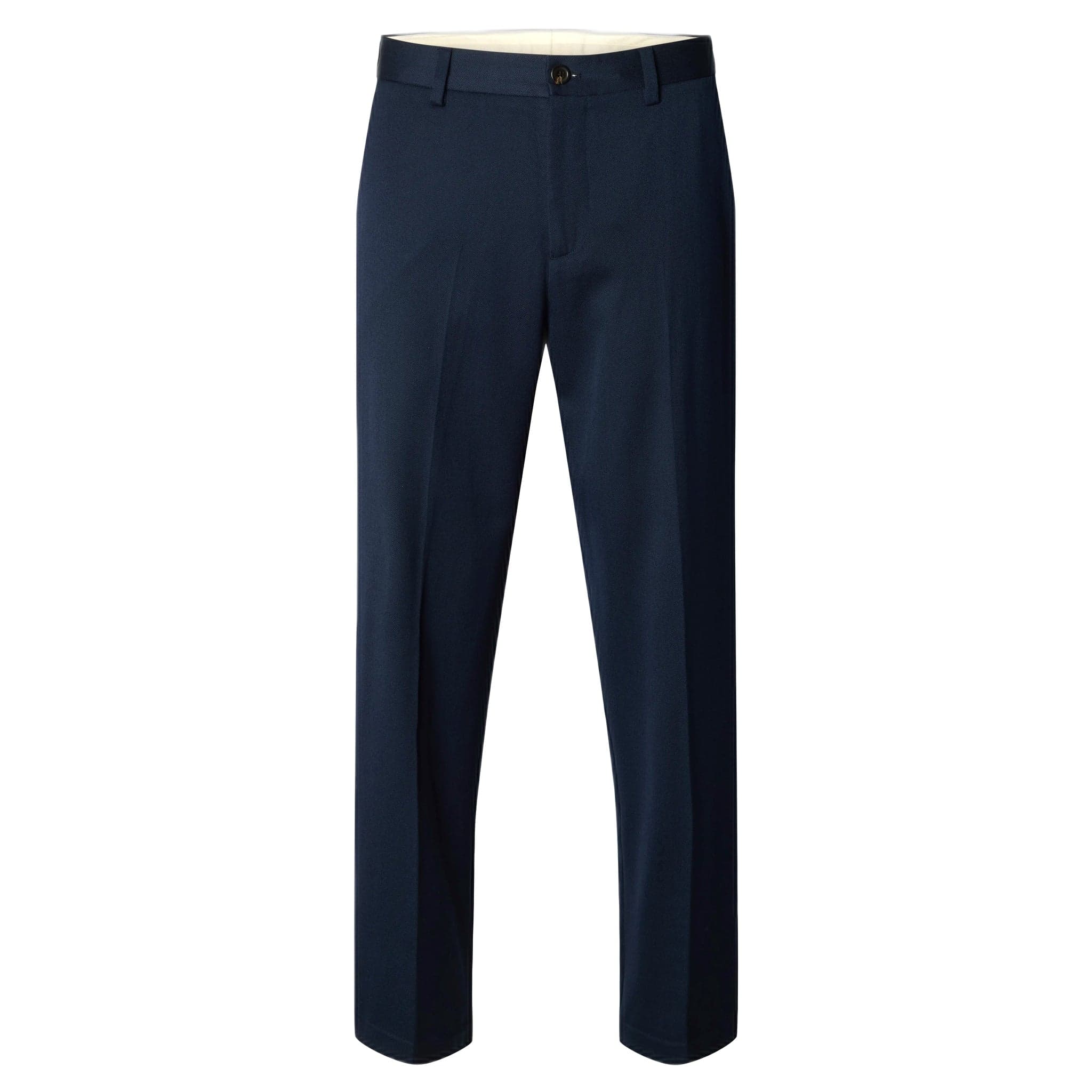 trousers Selected homme loose luke wool blend pant - sky captain