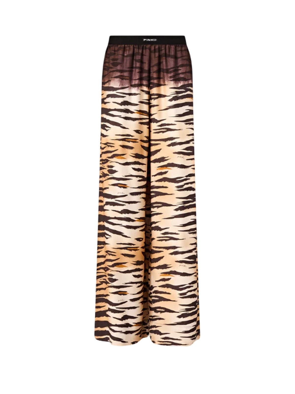 Women's trousers Pinko - persy printed twill pants - multicolor