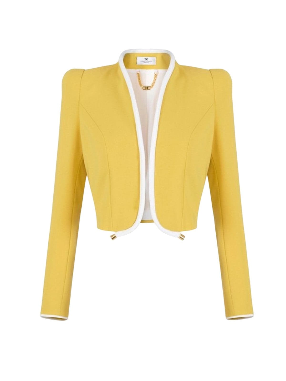women's jackets Elisabetta Franchi - jacket - yellow