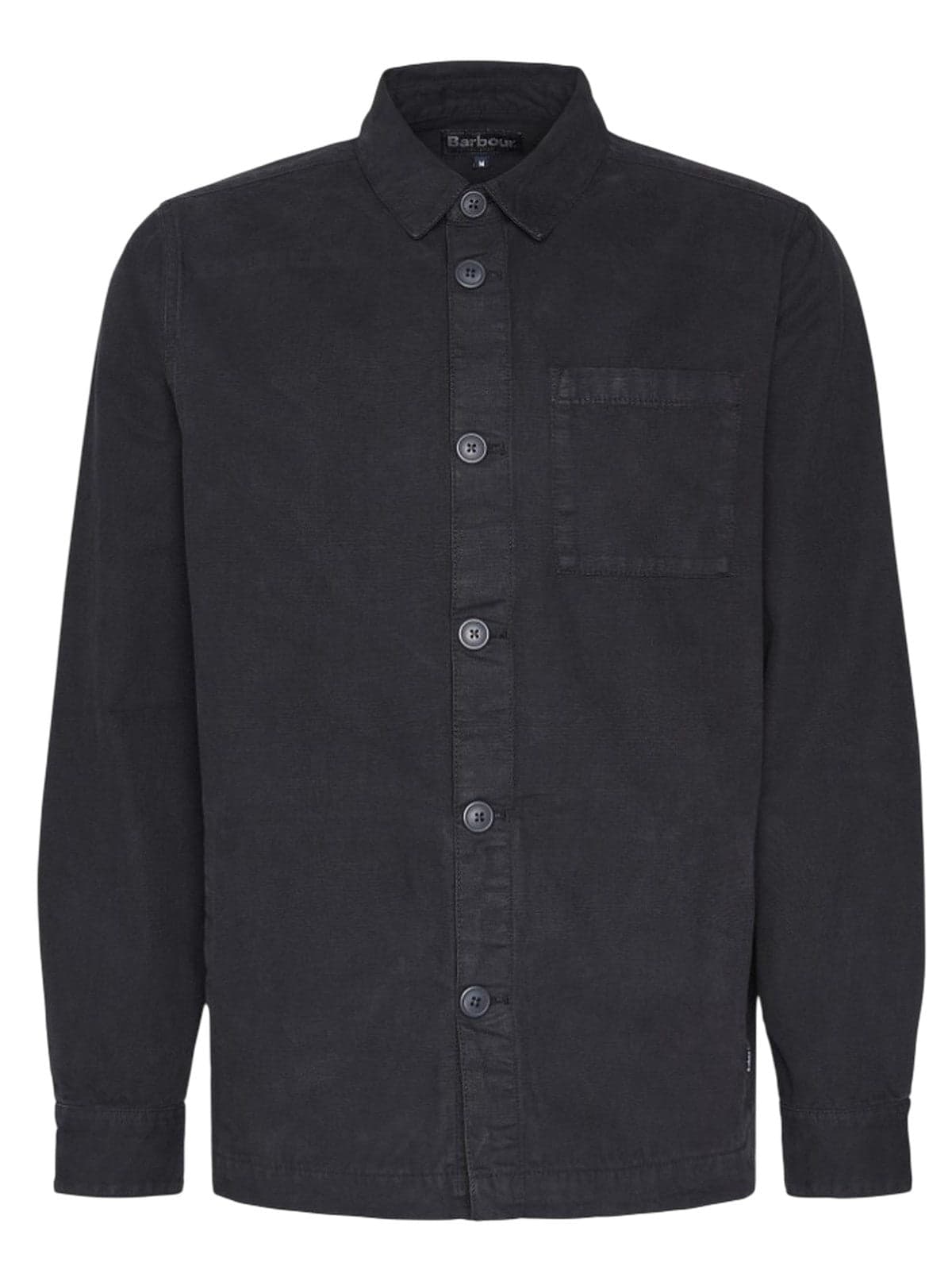 jackets man Barbour International - washed overshirt - blue