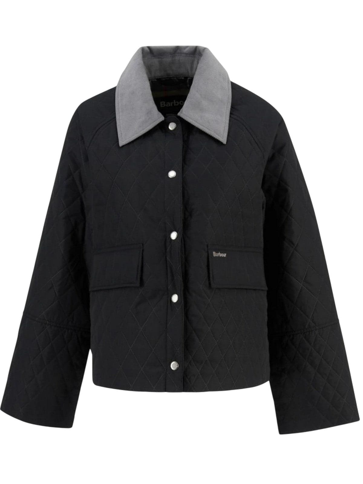 women's jackets Barbour International - kirby quilted jacket - black
