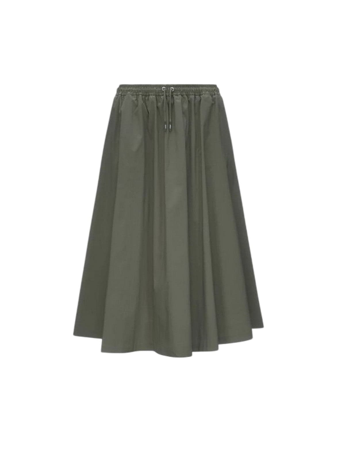 Women casual skirts K-way - moselle light poplin tech - green