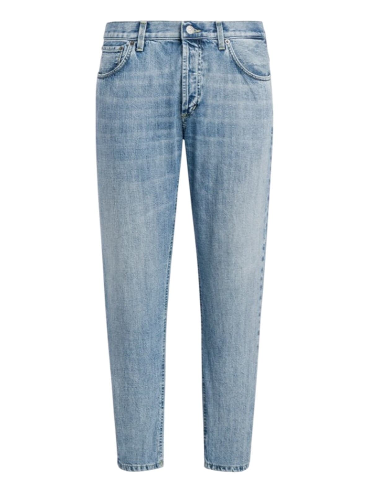Men's trousers Dondup - jeans 5 pockets carrot brighton in denim - blue