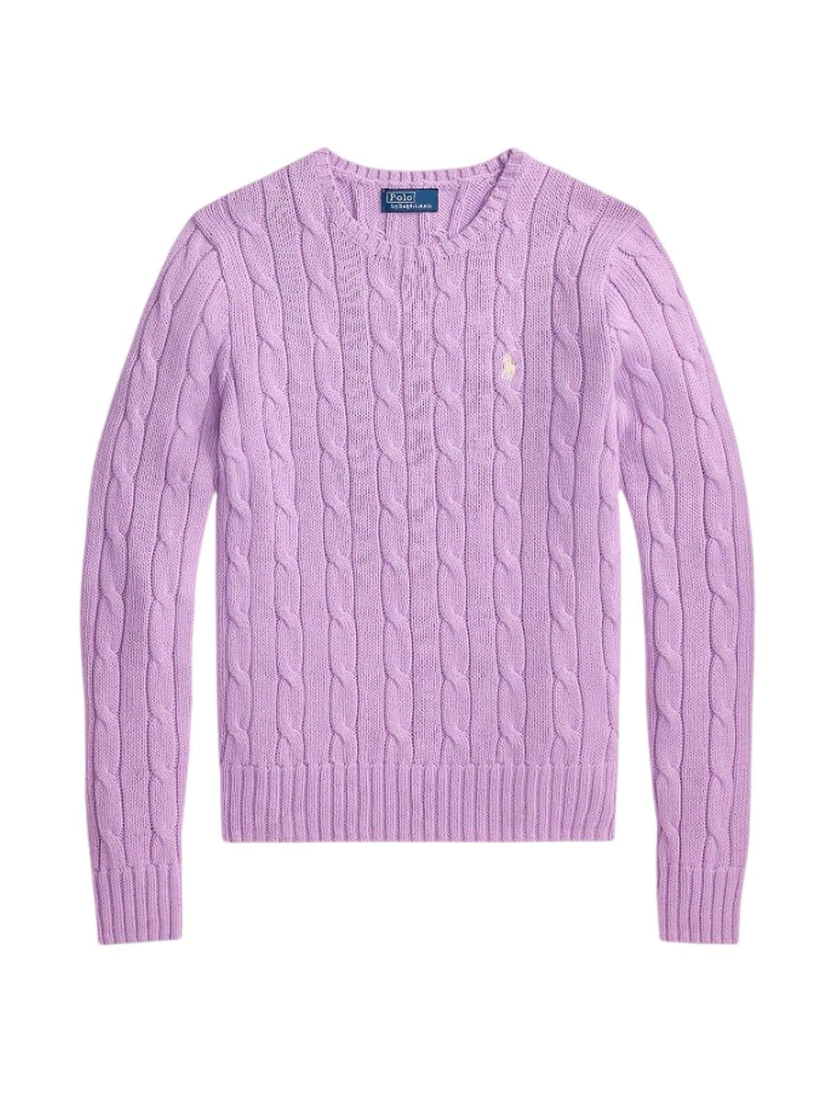 Women's knitwear Ralph Lauren - julianna long sleeve pullover - lilac