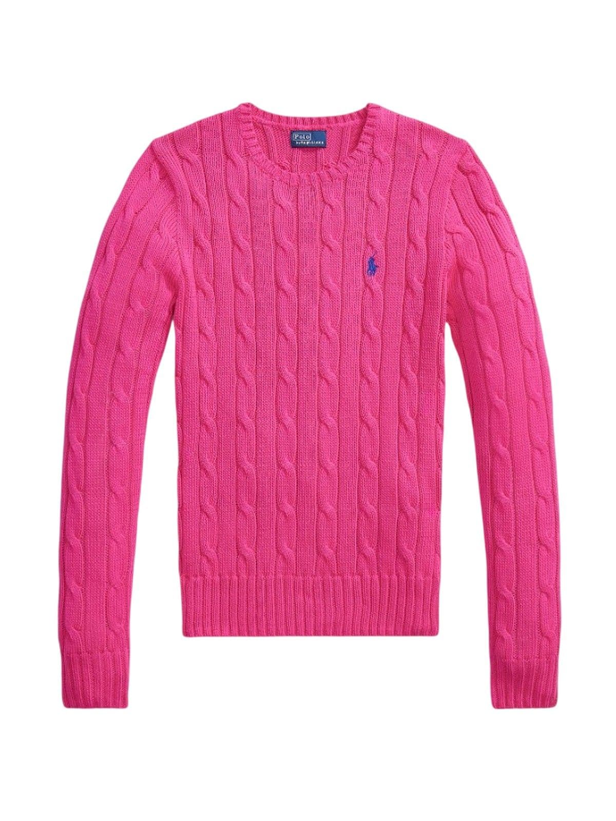 Women's knitwear Ralph Lauren - julianna long sleeve pullover - fucsia
