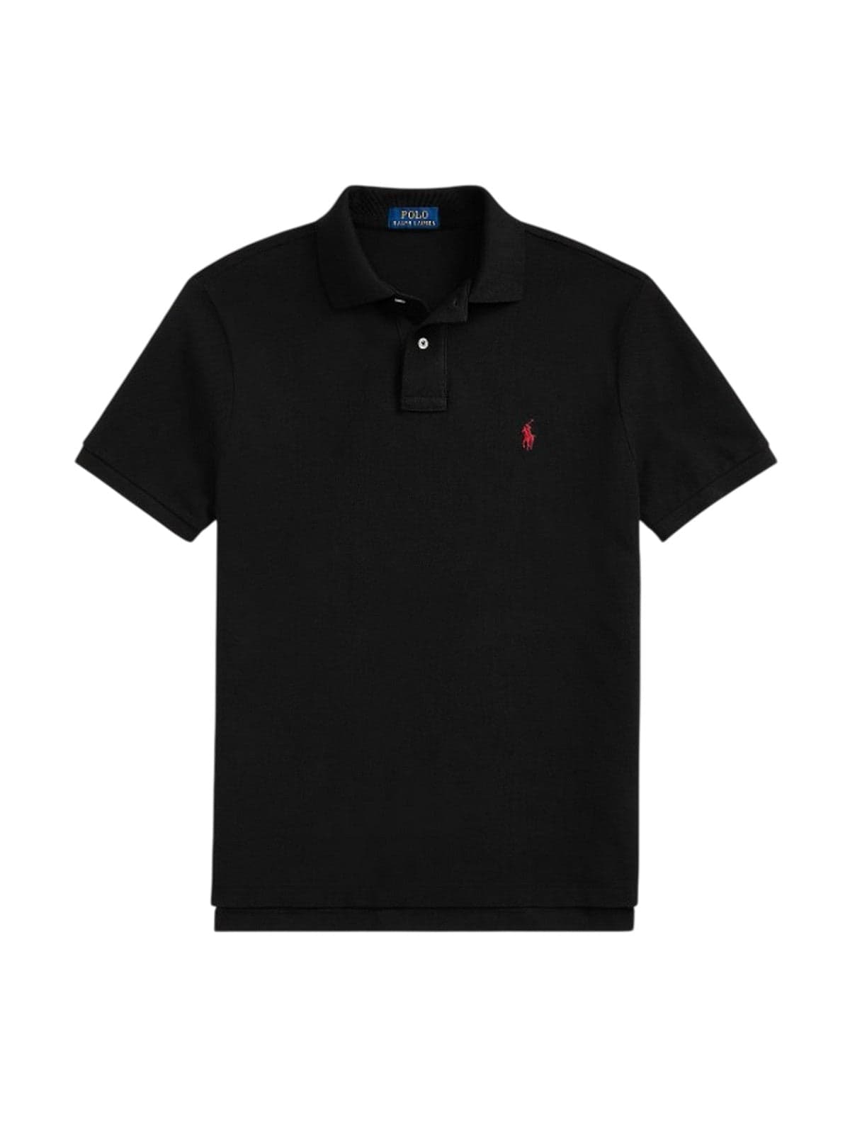 polo man Ralph Lauren - sskccmslm1 short sleeve knit - black