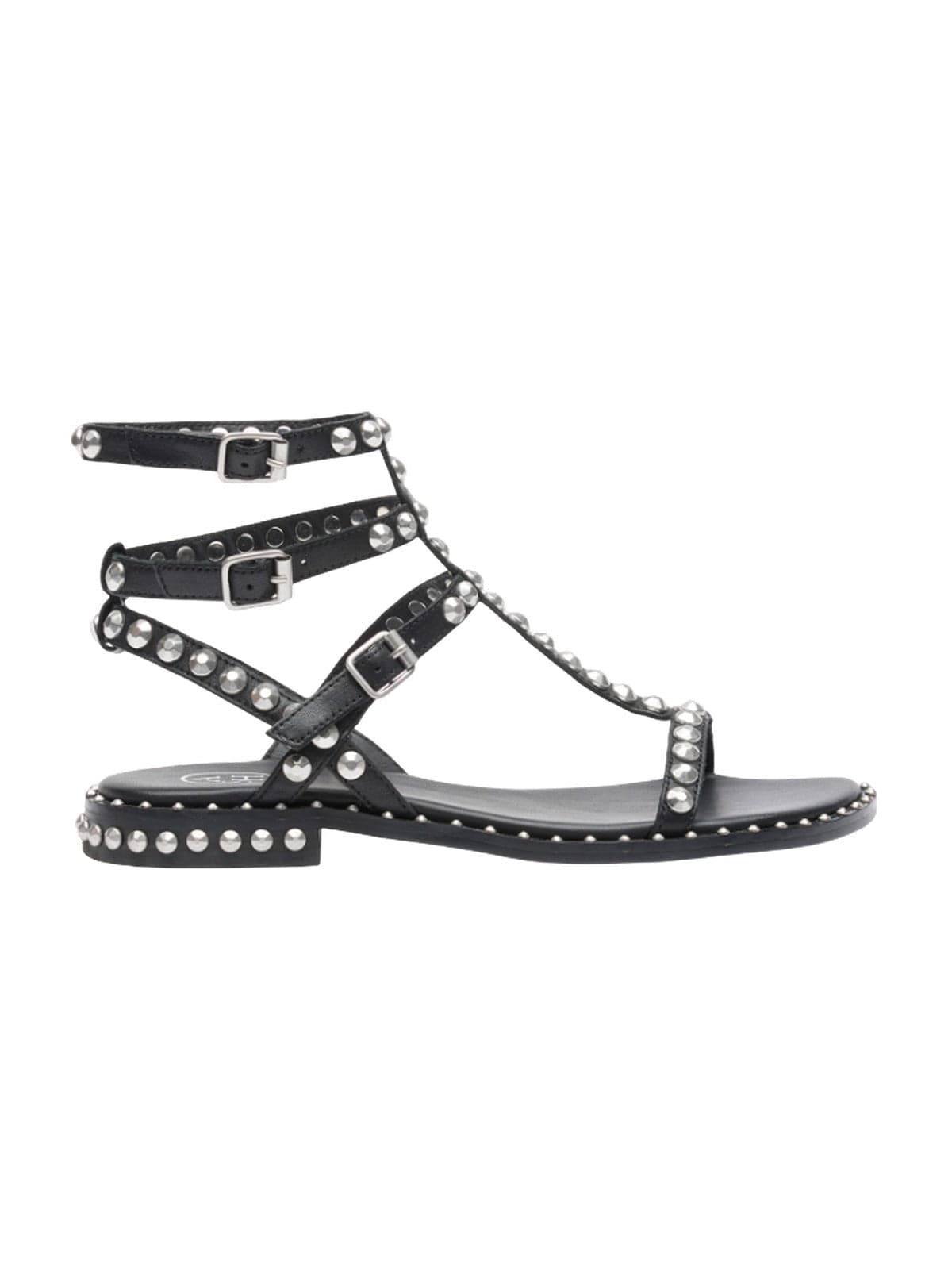 Sandals woman Ash - combo:a sbrasil black/antic silver - black