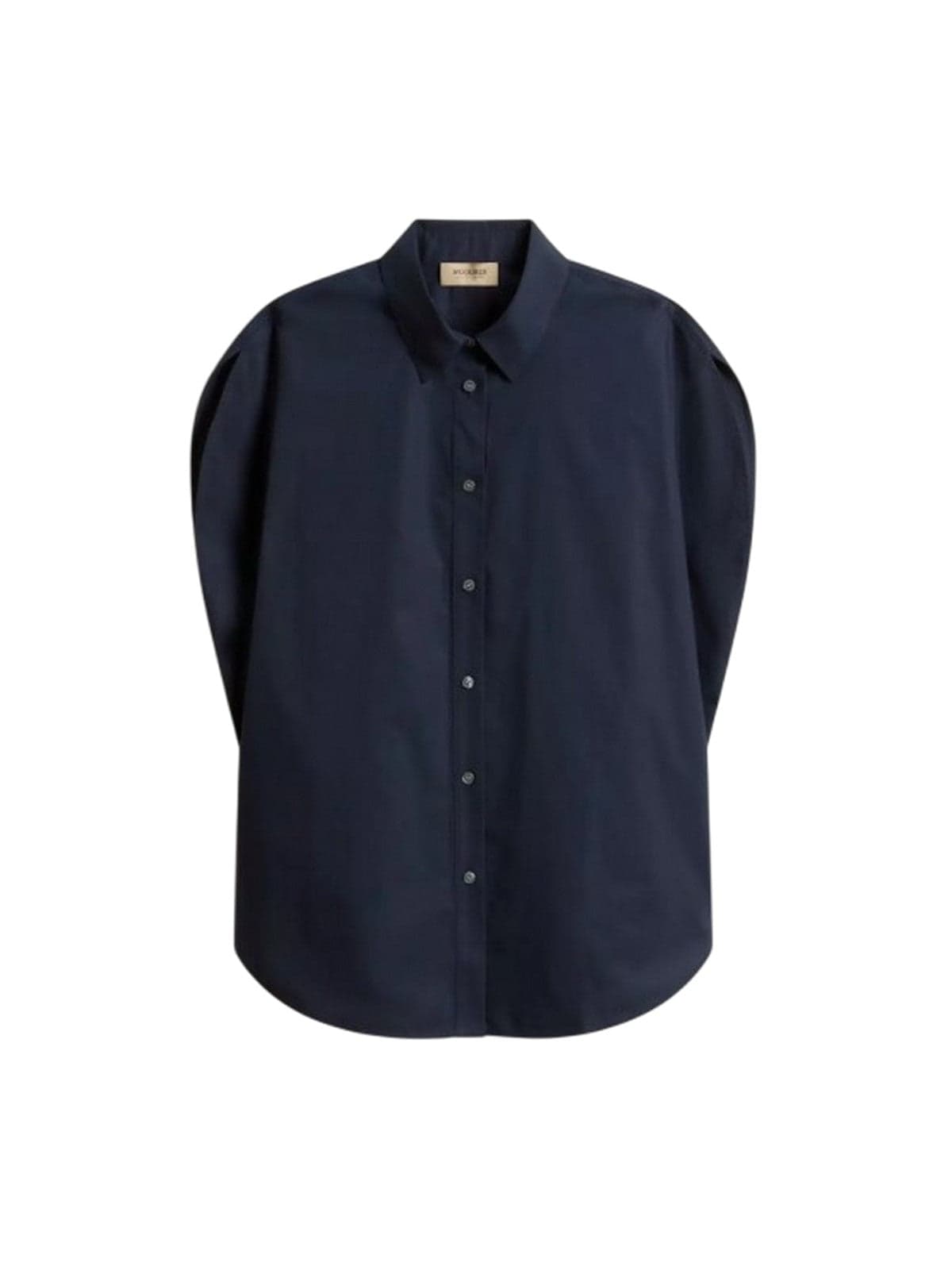 blue woman Woolrich - cotton poplin blouse melton blue - blue