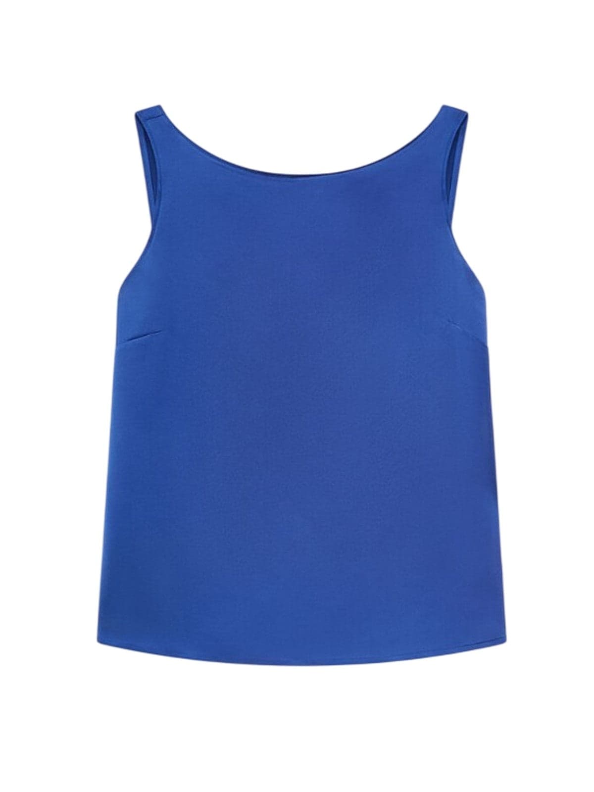 canotte and top woman miserable - top-shiny cady - blue