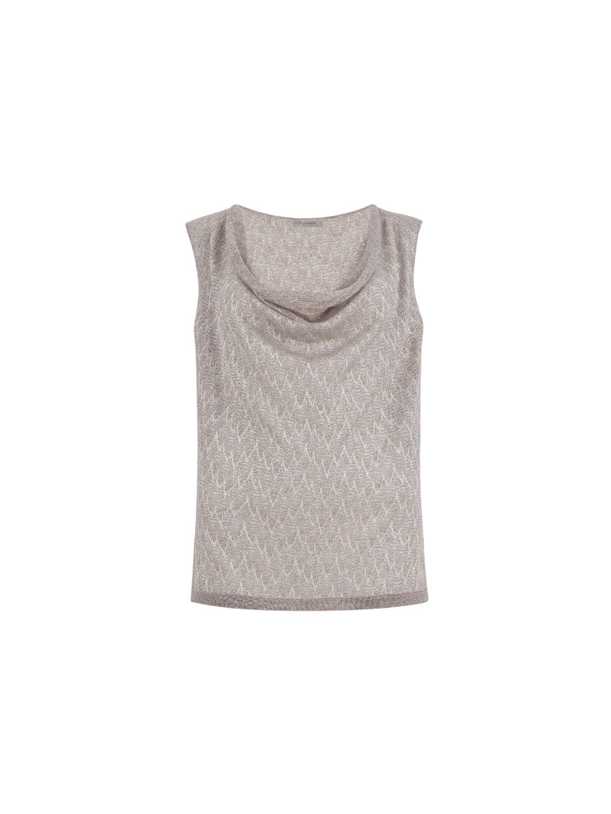 canotte and top woman d.exterior - z-line lux top sc capp - grey