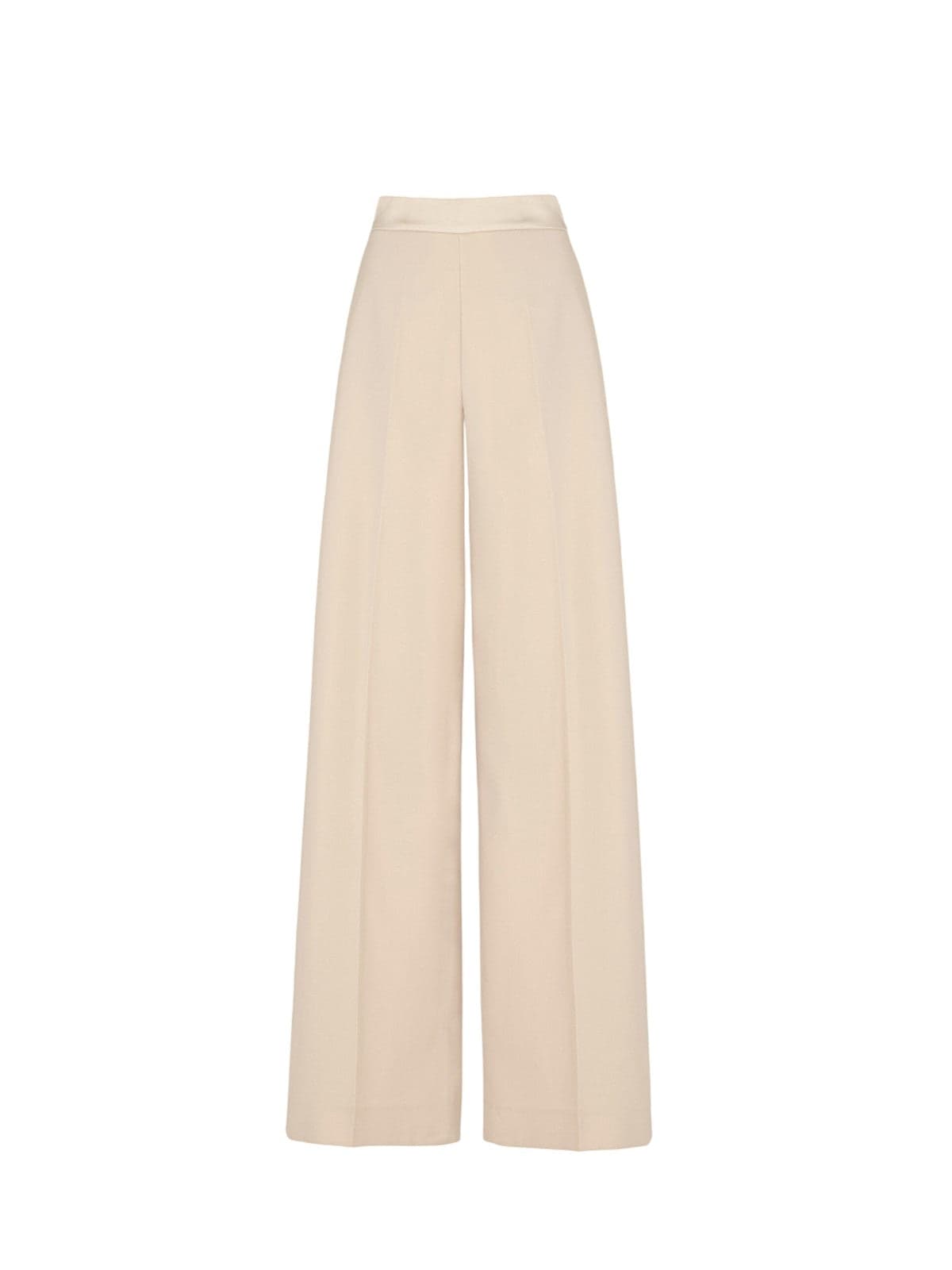 women's pants d.exterior - m-enver satin pant palace - white
