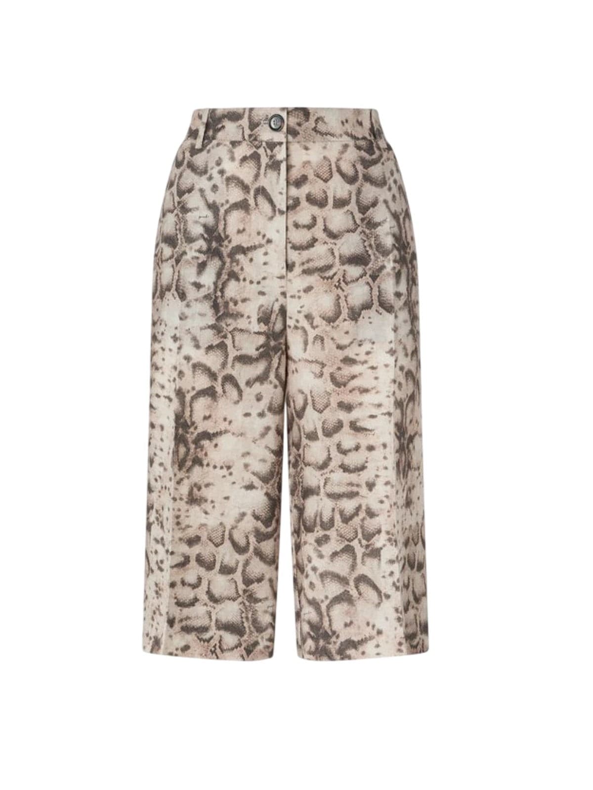 bermuda woman Pinko - Catholic bermuda linen - beige