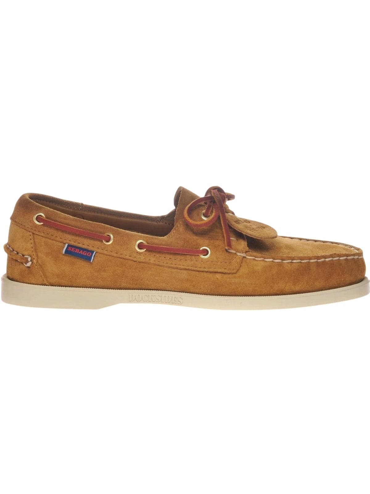 Mocassini man Sebago - portland artisan curry - camel