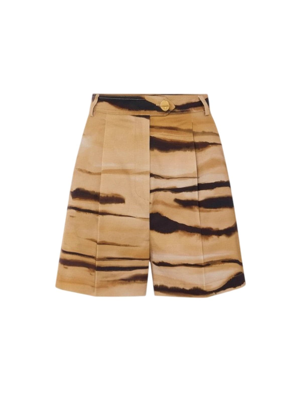 Women's shorts Elisabetta Franchi - short - camel