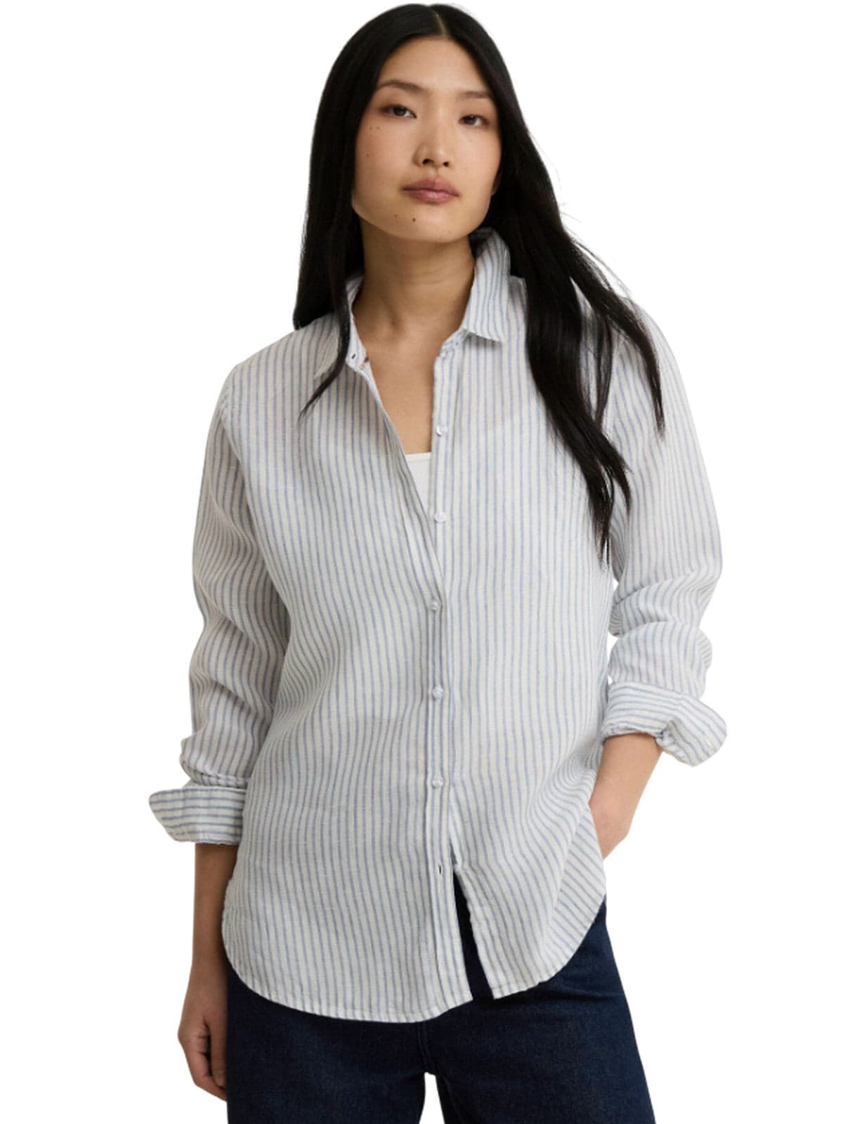 women's jackets Barbour International - Marine shirt.