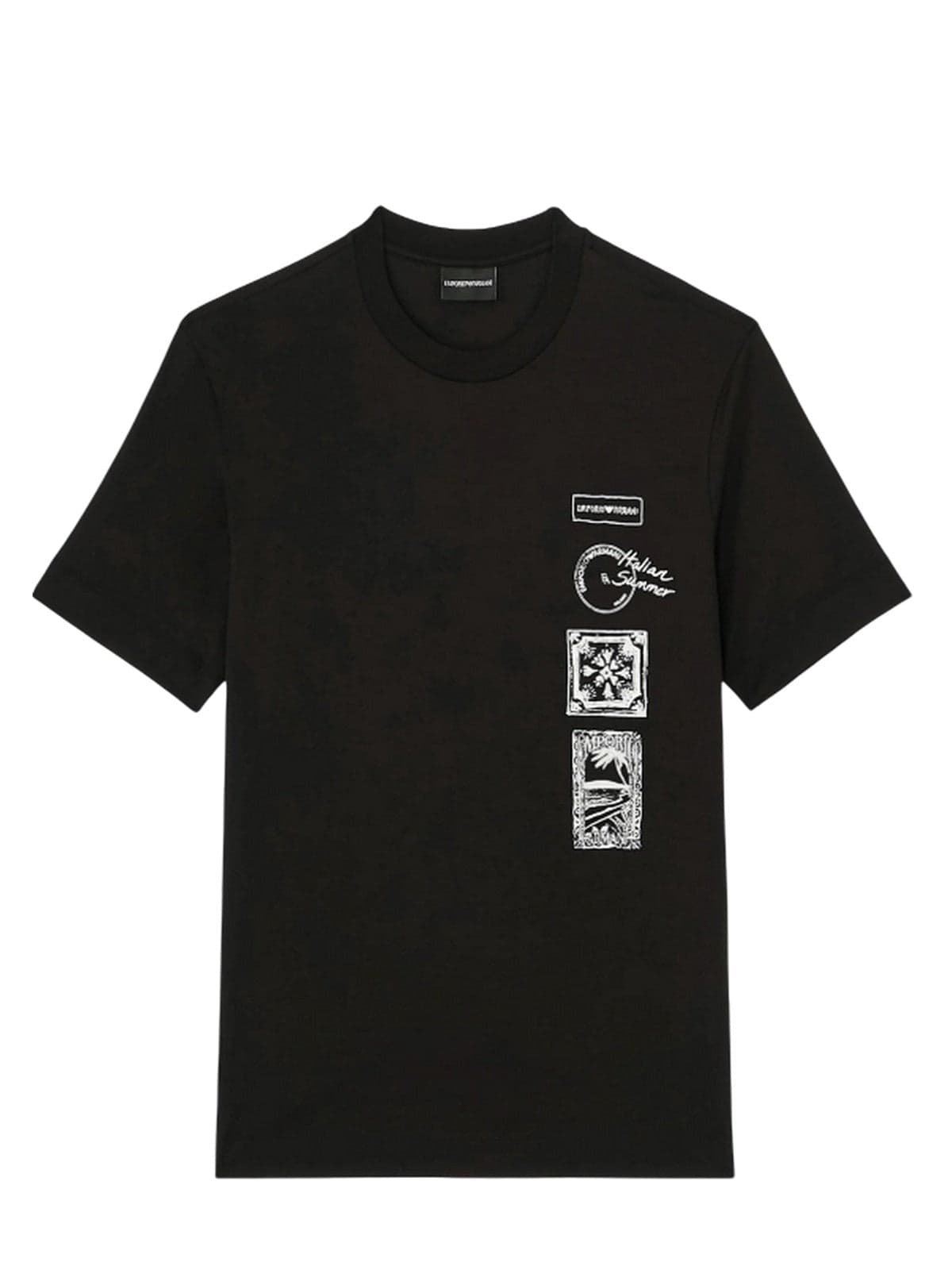t-shirt man Emporio Armani - black beauty t-shirt - black