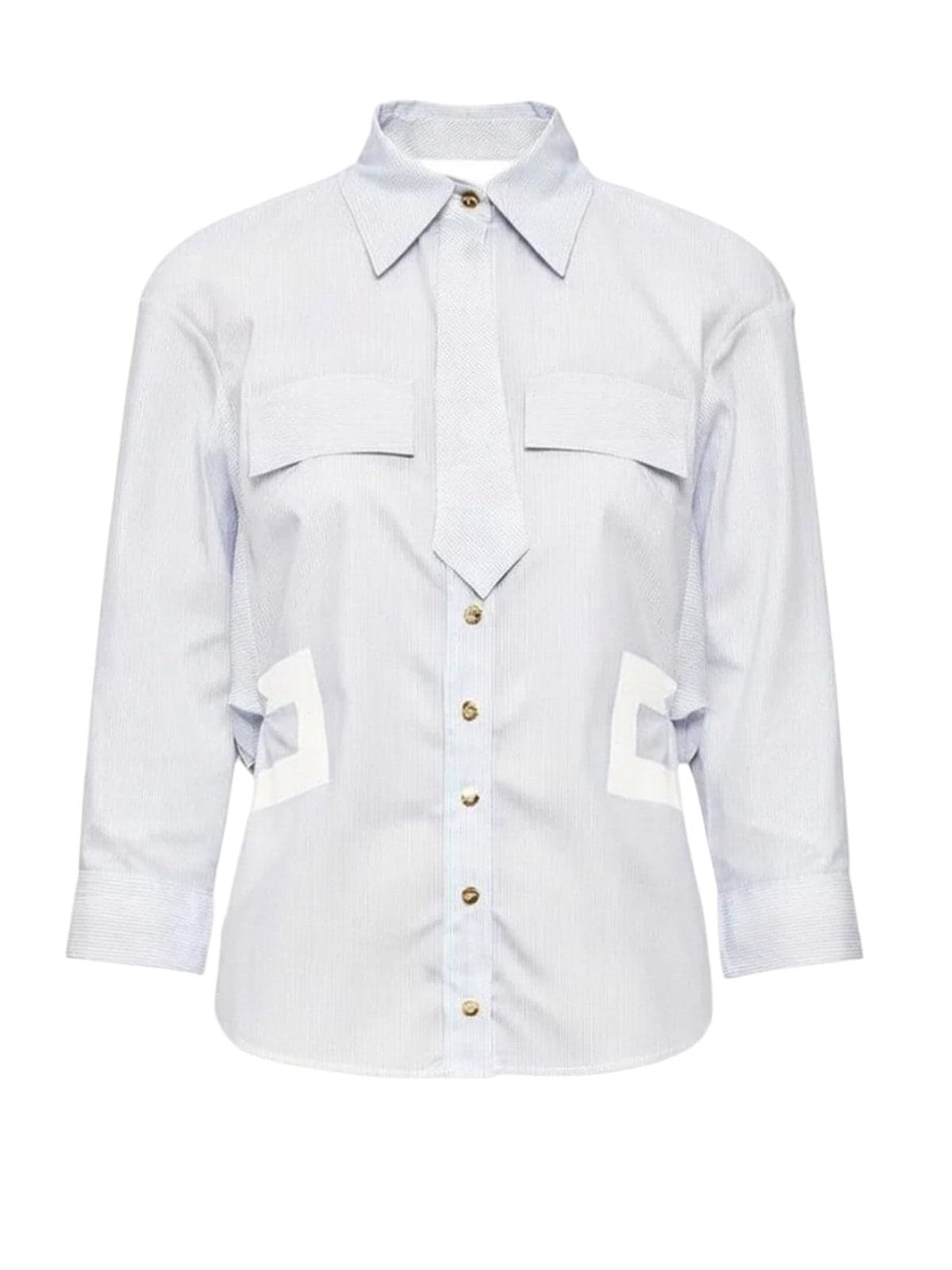 blouses and shirts woman Elisabetta Franchi - shirt - white
