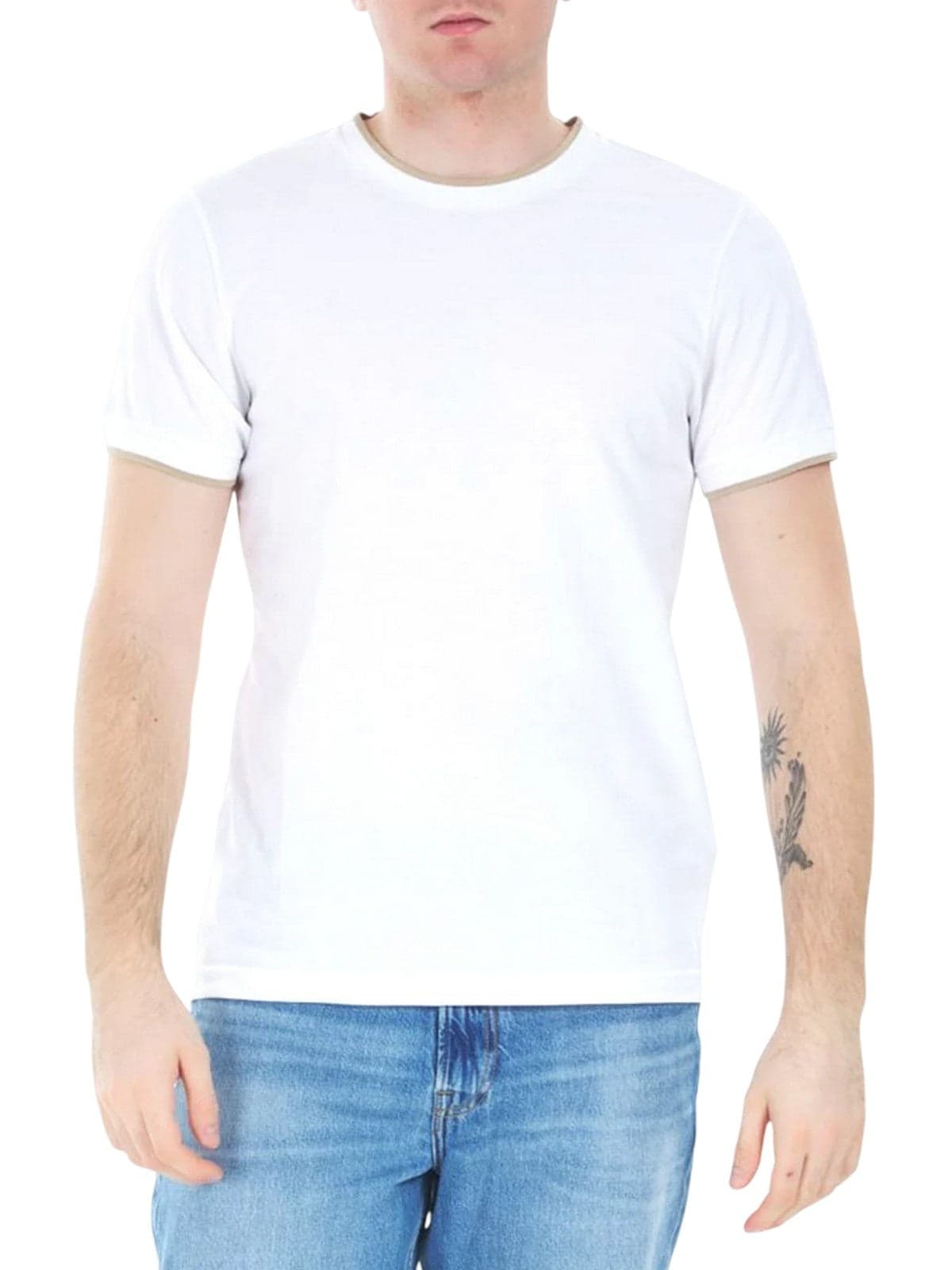 t-shirt man Colmar - monday t-shirt - white